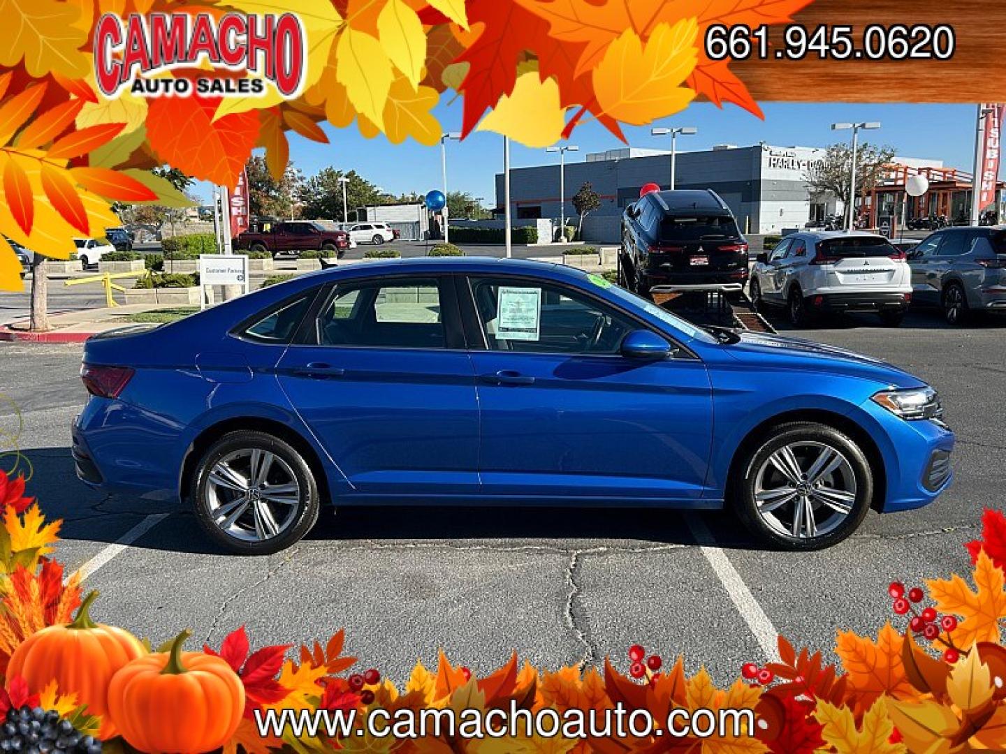 2024 GRAY /black Volkswagen Jetta (3VW7M7BU7RM) with an 4-Cyl Turbo 1.5 Liter engine, Automatic 8-Spd transmission, located at 412 Auto Vista Drive, Palmdale, CA, 93551, (661) 945-0620, 34.592636, -118.136681 - Experience German-inspired style, comfort, and efficiency in this 2024 Volkswagen Jetta SE!This one-owner sedan features a turbocharged 1.5L TSI 4-cylinder engine producing 158 horsepower, paired with an automatic transmission for a smooth and responsive drive. Enjoy excellent fuel economy, a comfor- Photo#5