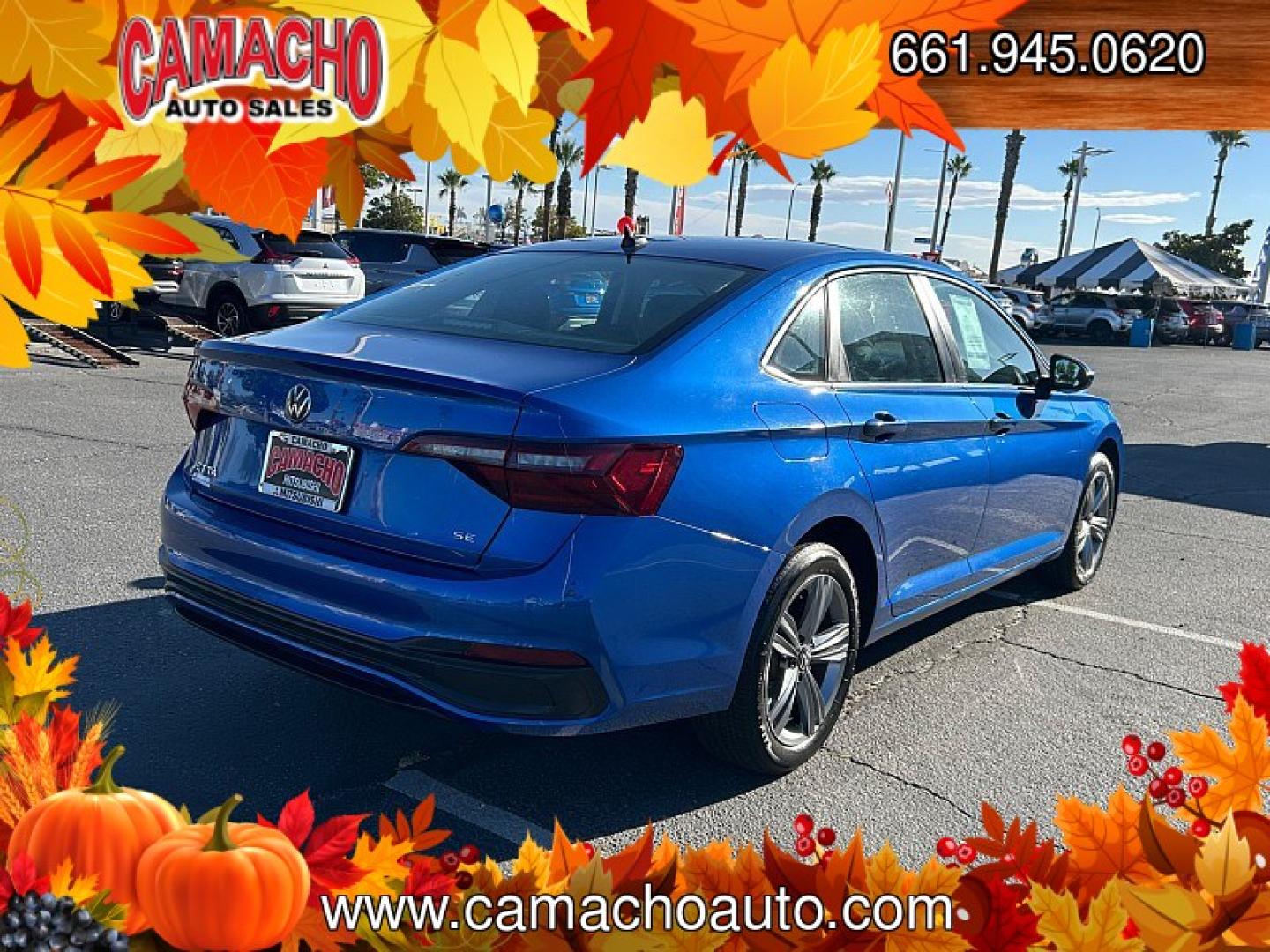 2024 GRAY /black Volkswagen Jetta (3VW7M7BU7RM) with an 4-Cyl Turbo 1.5 Liter engine, Automatic 8-Spd transmission, located at 412 Auto Vista Drive, Palmdale, CA, 93551, (661) 945-0620, 34.592636, -118.136681 - Experience German-inspired style, comfort, and efficiency in this 2024 Volkswagen Jetta SE!This one-owner sedan features a turbocharged 1.5L TSI 4-cylinder engine producing 158 horsepower, paired with an automatic transmission for a smooth and responsive drive. Enjoy excellent fuel economy, a comfor- Photo#6