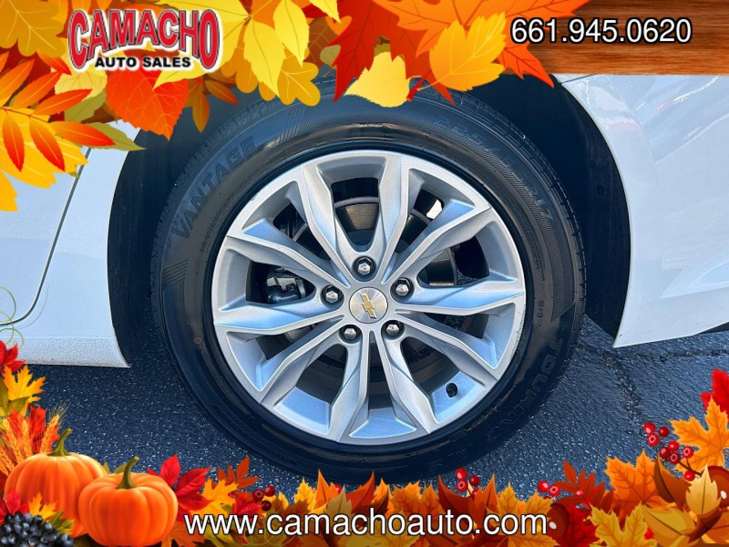 2023 White Chevrolet Malibu (1G1ZD5ST2PF) with an 4-Cyl Turbo 1.5 Liter engine, Automatic CVT transmission, located at 412 Auto Vista Drive, Palmdale, CA, 93551, (661) 945-0620, 34.592636, -118.136681- Photo#13