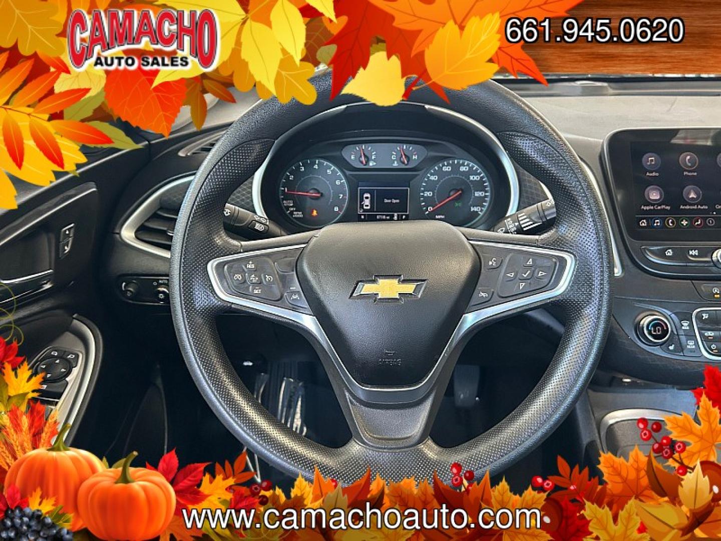 2023 White Chevrolet Malibu (1G1ZD5ST2PF) with an 4-Cyl Turbo 1.5 Liter engine, Automatic CVT transmission, located at 412 Auto Vista Drive, Palmdale, CA, 93551, (661) 945-0620, 34.592636, -118.136681- Photo#22