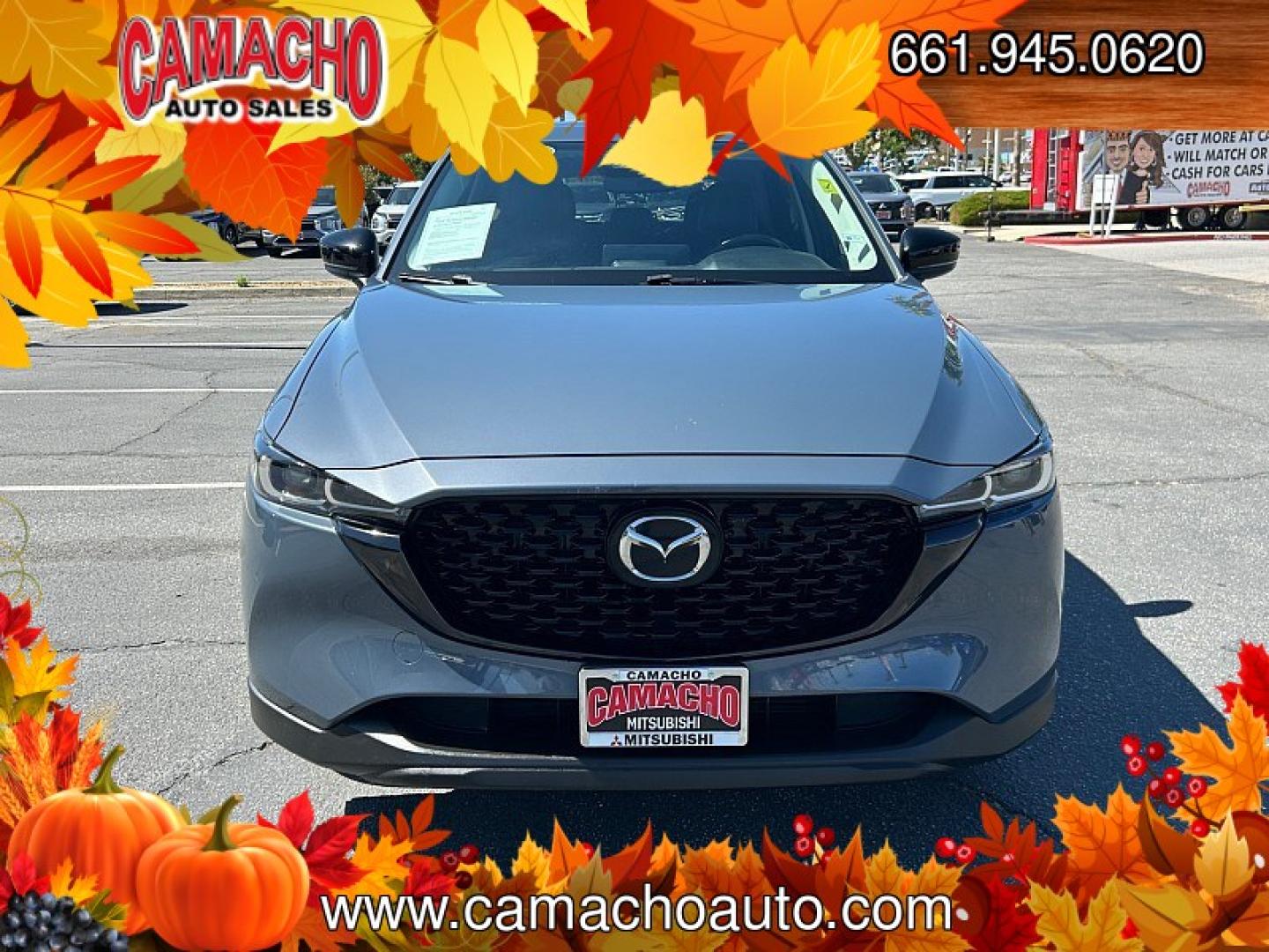 2024 GRAY /black Mazda CX-5 (JM3KFBCL8R0) with an 4-Cyl 2.5 Liter engine, Automatic 6-Spd transmission, located at 412 Auto Vista Drive, Palmdale, CA, 93551, (661) 945-0620, 34.592636, -118.136681 - Discover premium comfort, modern technology, and versatile performance in this 2024 Mazda CX-5!This one-owner SUV combines Mazda and rsquo;s sleek styling with a responsive 2.5L 4-cylinder engine and a smooth 6-speed automatic transmission. Enjoy a comfortable, thoughtfully designed cabin with quali- Photo#1