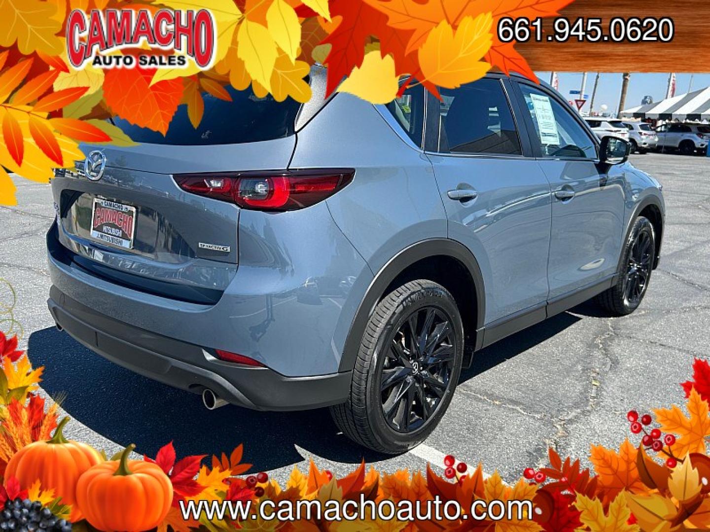 2024 GRAY /black Mazda CX-5 (JM3KFBCL8R0) with an 4-Cyl 2.5 Liter engine, Automatic 6-Spd transmission, located at 412 Auto Vista Drive, Palmdale, CA, 93551, (661) 945-0620, 34.592636, -118.136681 - Discover premium comfort, modern technology, and versatile performance in this 2024 Mazda CX-5!This one-owner SUV combines Mazda and rsquo;s sleek styling with a responsive 2.5L 4-cylinder engine and a smooth 6-speed automatic transmission. Enjoy a comfortable, thoughtfully designed cabin with quali- Photo#2