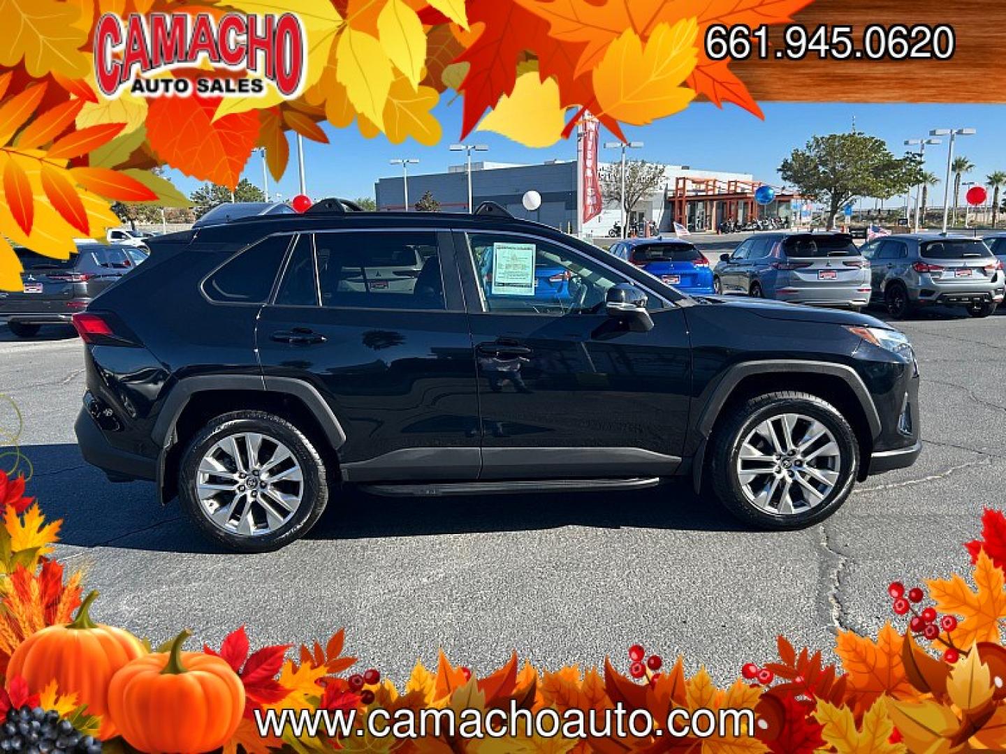 2022 BLACK /black Toyota RAV4 (2T3A1RFV1NC) with an 4-Cyl 2.5 Liter engine, Automatic 8-Spd w/Direct transmission, located at 412 Auto Vista Drive, Palmdale, CA, 93551, (661) 945-0620, 34.592636, -118.136681 - Discover comfort, reliability, and versatility in this 2022 Toyota RAV4 XLE AWD!With its stylish design, spacious interior, and capable all-wheel-drive system, this SUV is ready for daily commutes and weekend adventures. Powered by a 2.5L 4-cylinder engine paired with an 8-speed automatic transmissi- Photo#8