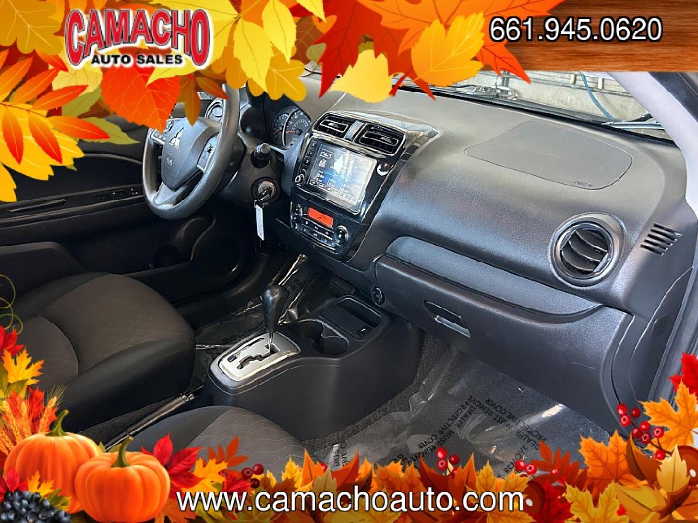 2024 Silver Mitsubishi Mirage (ML32AUHJ0RH) with an 3-Cyl 1.2 Liter engine, Automatic CVT transmission, located at 412 Auto Vista Drive, Palmdale, CA, 93551, (661) 945-0620, 34.592636, -118.136681- Photo#13