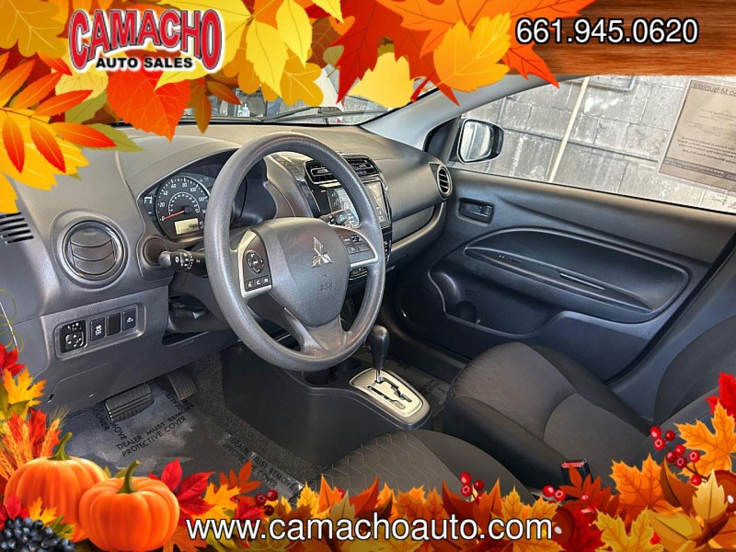 2024 Silver Mitsubishi Mirage (ML32AUHJ0RH) with an 3-Cyl 1.2 Liter engine, Automatic CVT transmission, located at 412 Auto Vista Drive, Palmdale, CA, 93551, (661) 945-0620, 34.592636, -118.136681- Photo#12