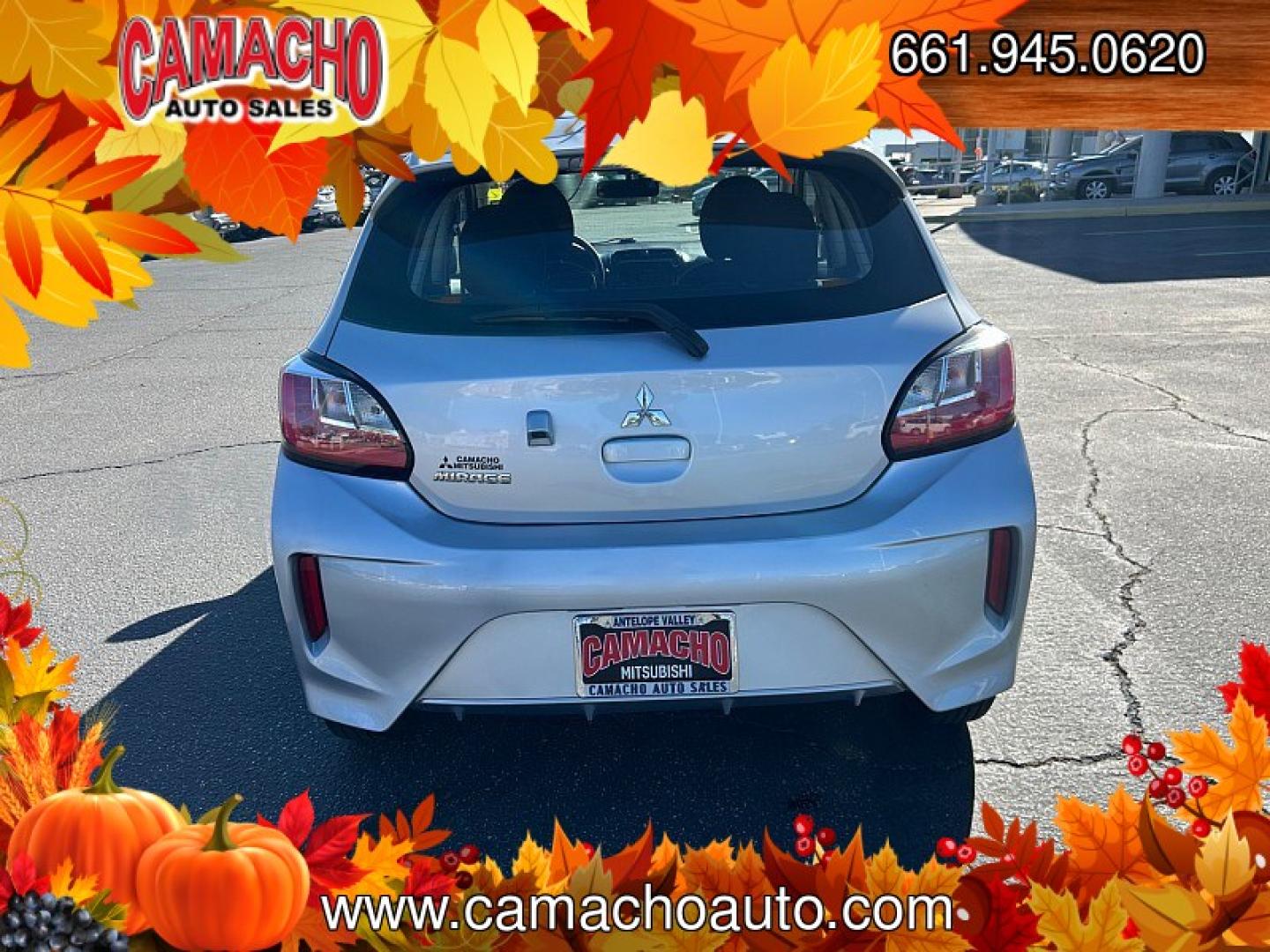2024 Silver Mitsubishi Mirage (ML32AUHJ0RH) with an 3-Cyl 1.2 Liter engine, Automatic CVT transmission, located at 412 Auto Vista Drive, Palmdale, CA, 93551, (661) 945-0620, 34.592636, -118.136681- Photo#5