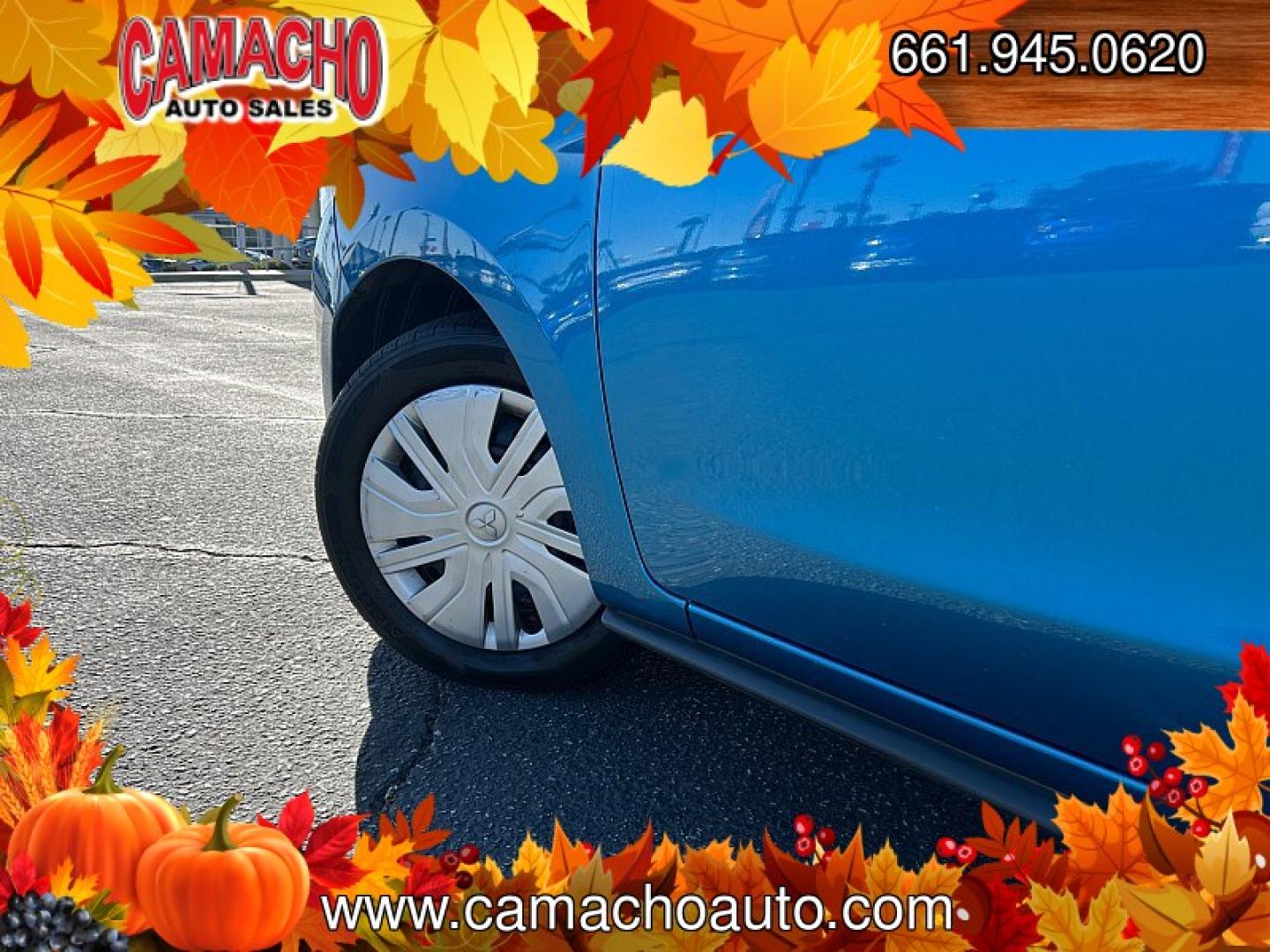 2024 BLUE /black Mitsubishi Mirage (ML32AUHJ3RH) with an 3-Cyl 1.2 Liter engine, Automatic CVT transmission, located at 412 Auto Vista Drive, Palmdale, CA, 93551, (661) 945-0620, 34.592636, -118.136681 - Great on gas and easy to drive, this 2024 Mitsubishi Mirage ES is a smart choice for everyday driving!Finished in Sapphire Blue Metallic with a black interior, this one-owner hatchback features a fuel-efficient 1.2L 3-cylinder engine and continuously variable transmission, earning an impressive EPA-- Photo#22