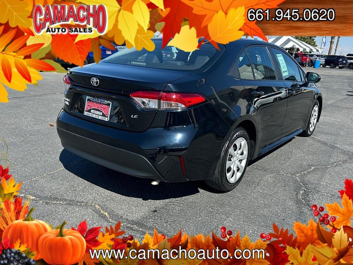 2024 Black Toyota Corolla (5YFB4MDE4RP) with an 4-Cyl Hybrid 1.8 Liter engine, Automatic CVT transmission, located at 412 Auto Vista Drive, Palmdale, CA, 93551, (661) 945-0620, 34.592636, -118.136681- Photo#2