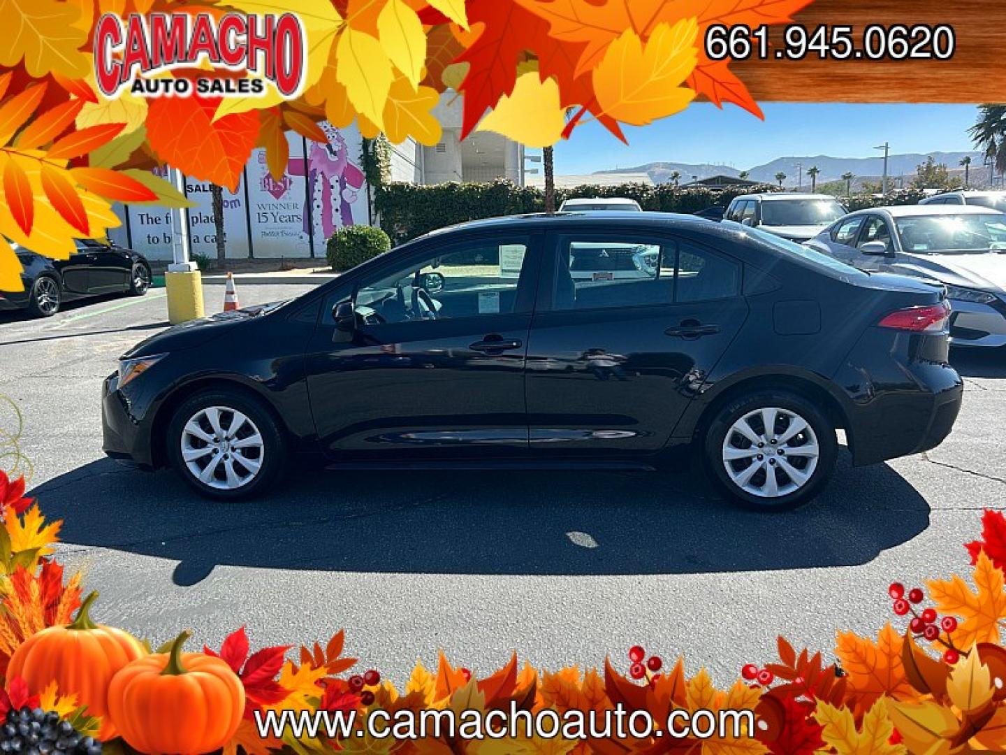 2024 Black Toyota Corolla (5YFB4MDE4RP) with an 4-Cyl Hybrid 1.8 Liter engine, Automatic CVT transmission, located at 412 Auto Vista Drive, Palmdale, CA, 93551, (661) 945-0620, 34.592636, -118.136681- Photo#5