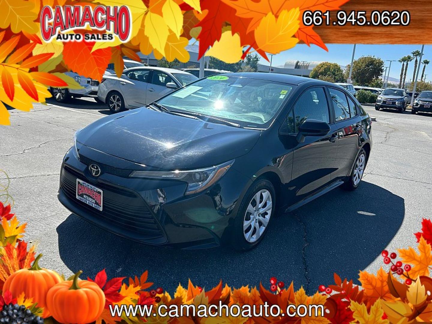 2024 Black Toyota Corolla (5YFB4MDE4RP) with an 4-Cyl Hybrid 1.8 Liter engine, Automatic CVT transmission, located at 412 Auto Vista Drive, Palmdale, CA, 93551, (661) 945-0620, 34.592636, -118.136681- Photo#6