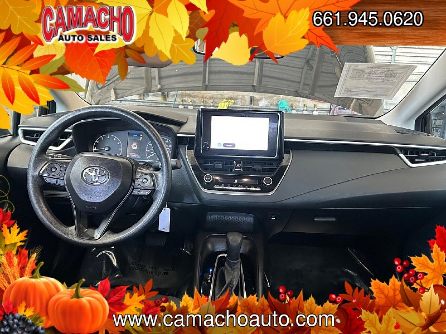 2024 Black Toyota Corolla (5YFB4MDE4RP) with an 4-Cyl Hybrid 1.8 Liter engine, Automatic CVT transmission, located at 412 Auto Vista Drive, Palmdale, CA, 93551, (661) 945-0620, 34.592636, -118.136681- Photo#17