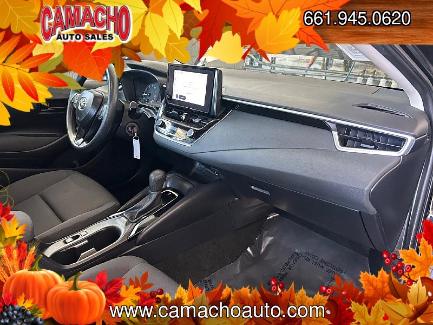 2024 Black Toyota Corolla (5YFB4MDE4RP) with an 4-Cyl Hybrid 1.8 Liter engine, Automatic CVT transmission, located at 412 Auto Vista Drive, Palmdale, CA, 93551, (661) 945-0620, 34.592636, -118.136681- Photo#25