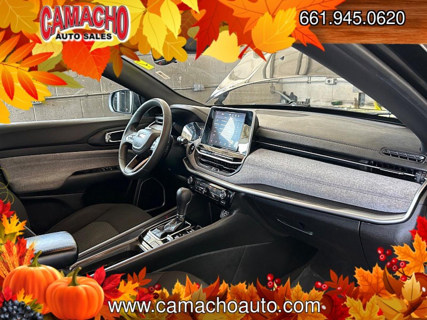 2025 BLACK /black Jeep Compass (3C4NJDAN9ST) with an 4-Cyl Turbo 2.0 Liter engine, Automatic 8-Spd transmission, located at 412 Auto Vista Drive, Palmdale, CA, 93551, (661) 945-0620, 34.592636, -118.136681 - Adventure-ready and packed with modern safety features, this 2025 Jeep Compass Sport 4x4 is ready for the road ahead!Finished in Diamond Black Crystal Pearl-Coat with a black cloth interior, this one-owner SUV features a turbocharged 2.0L 4-cylinder engine paired with an 8-speed automatic transmissi- Photo#24