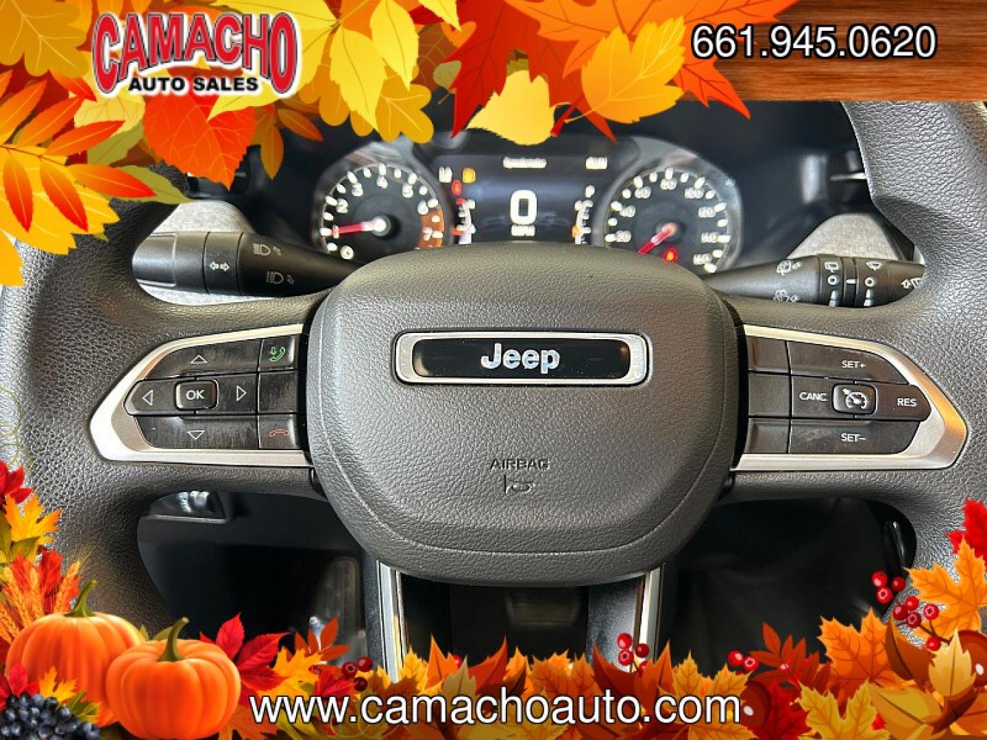 2025 BLACK /black Jeep Compass (3C4NJDAN9ST) with an 4-Cyl Turbo 2.0 Liter engine, Automatic 8-Spd transmission, located at 412 Auto Vista Drive, Palmdale, CA, 93551, (661) 945-0620, 34.592636, -118.136681 - Adventure-ready and packed with modern safety features, this 2025 Jeep Compass Sport 4x4 is ready for the road ahead!Finished in Diamond Black Crystal Pearl-Coat with a black cloth interior, this one-owner SUV features a turbocharged 2.0L 4-cylinder engine paired with an 8-speed automatic transmissi- Photo#28