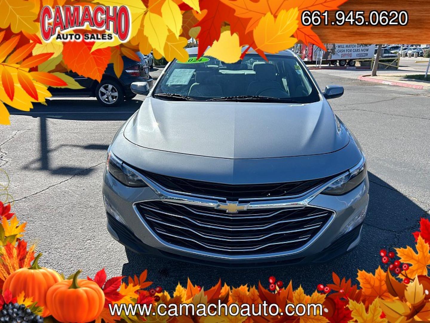 2024 Gray Chevrolet Malibu (1G1ZD5ST7RF) with an 4-Cyl Turbo 1.5 Liter engine, Automatic CVT transmission, located at 412 Auto Vista Drive, Palmdale, CA, 93551, (661) 945-0620, 34.592636, -118.136681- Photo#3