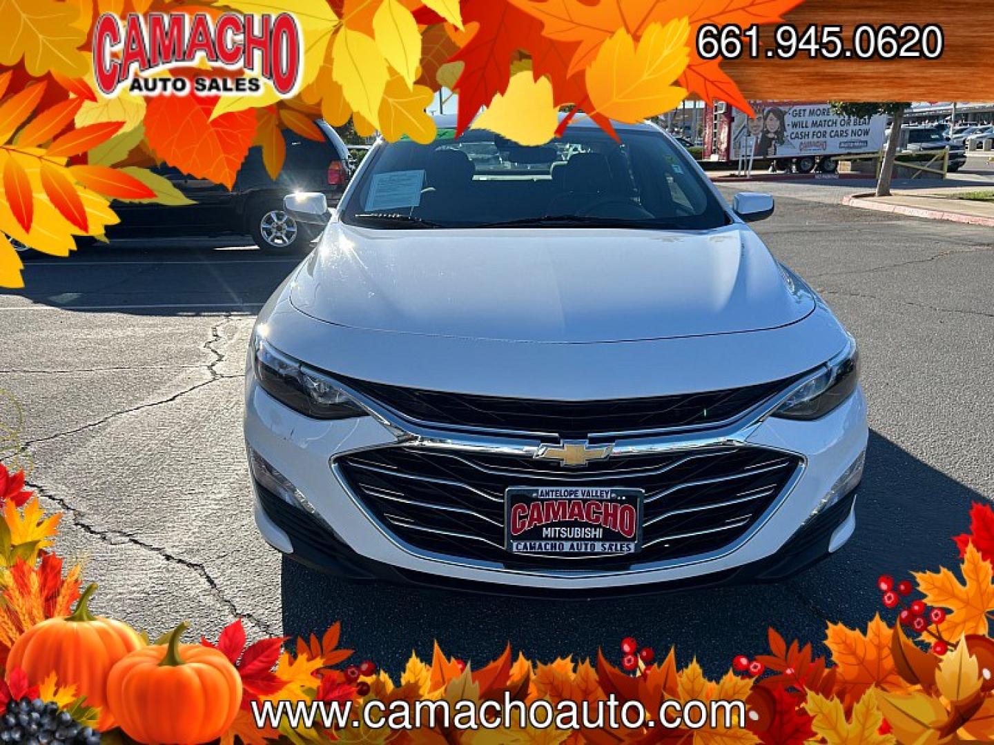 2024 White Chevrolet Malibu (1G1ZD5ST9RF) with an 4-Cyl Turbo 1.5 Liter engine, Automatic CVT transmission, located at 412 Auto Vista Drive, Palmdale, CA, 93551, (661) 945-0620, 34.592636, -118.136681- Photo#1