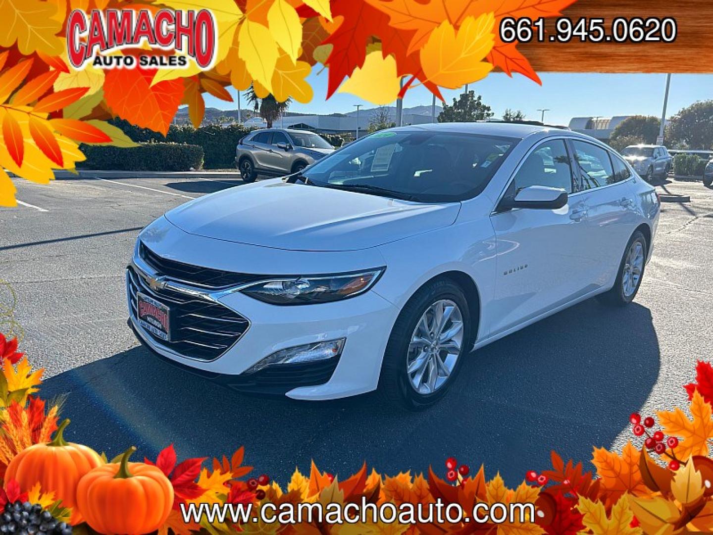 2024 White Chevrolet Malibu (1G1ZD5ST9RF) with an 4-Cyl Turbo 1.5 Liter engine, Automatic CVT transmission, located at 412 Auto Vista Drive, Palmdale, CA, 93551, (661) 945-0620, 34.592636, -118.136681- Photo#2