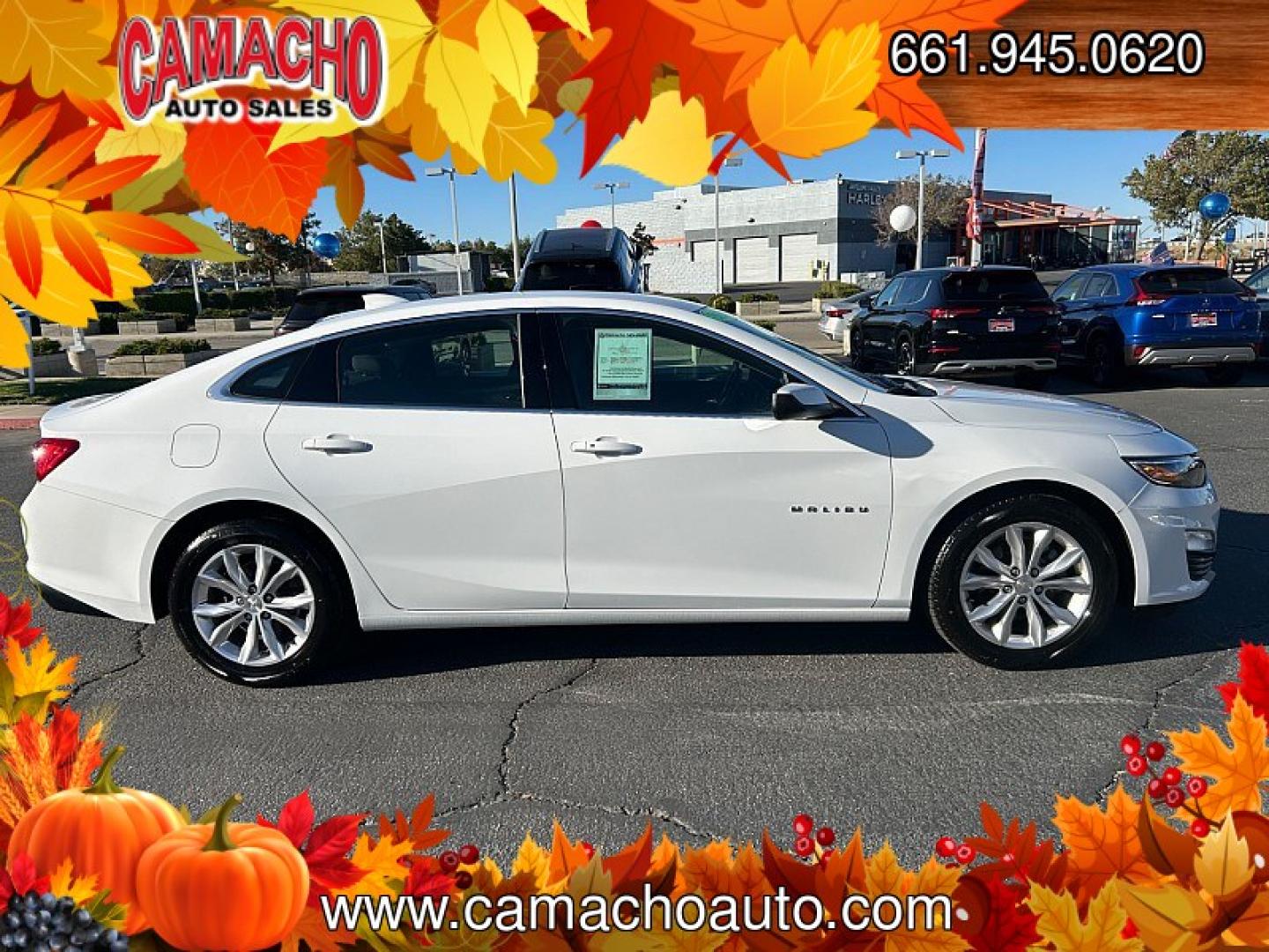 2024 White Chevrolet Malibu (1G1ZD5ST9RF) with an 4-Cyl Turbo 1.5 Liter engine, Automatic CVT transmission, located at 412 Auto Vista Drive, Palmdale, CA, 93551, (661) 945-0620, 34.592636, -118.136681- Photo#3