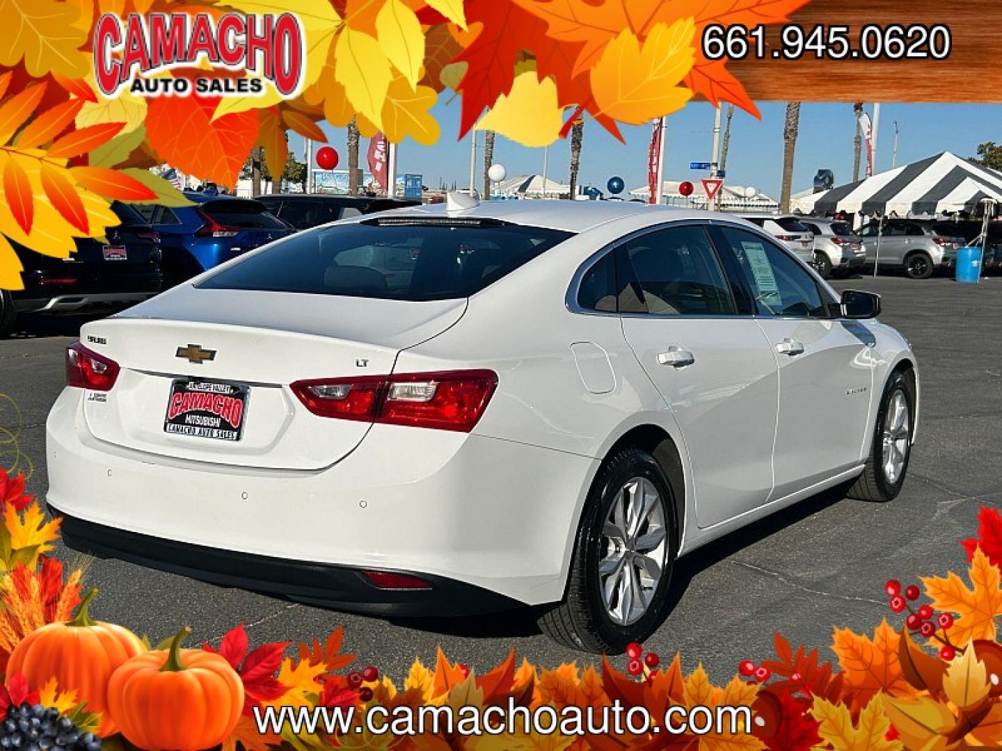 2024 White Chevrolet Malibu (1G1ZD5ST9RF) with an 4-Cyl Turbo 1.5 Liter engine, Automatic CVT transmission, located at 412 Auto Vista Drive, Palmdale, CA, 93551, (661) 945-0620, 34.592636, -118.136681- Photo#4
