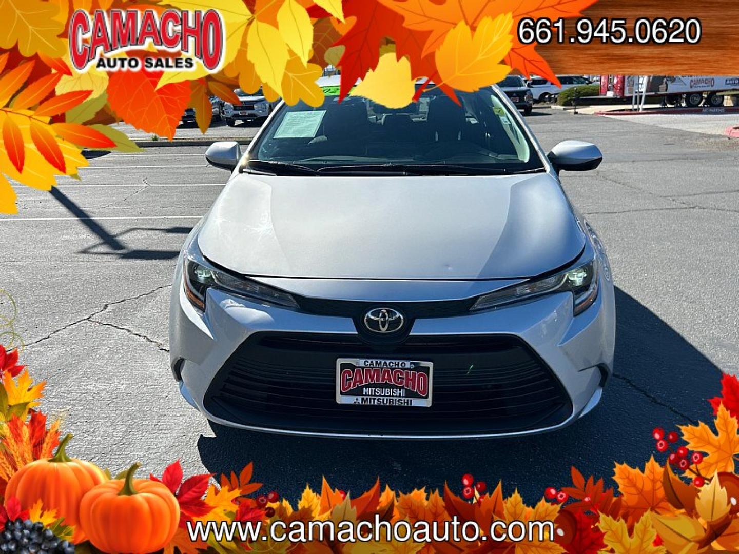 2024 Silver Toyota Corolla (5YFB4MDE2RP) with an 4-Cyl Hybrid 1.8 Liter engine, Automatic CVT transmission, located at 412 Auto Vista Drive, Palmdale, CA, 93551, (661) 945-0620, 34.592636, -118.136681- Photo#1