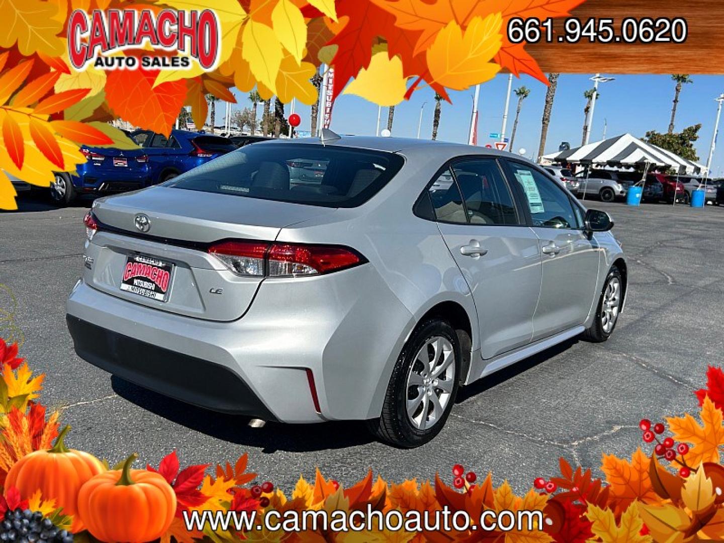 2024 Silver Toyota Corolla (5YFB4MDE2RP) with an 4-Cyl Hybrid 1.8 Liter engine, Automatic CVT transmission, located at 412 Auto Vista Drive, Palmdale, CA, 93551, (661) 945-0620, 34.592636, -118.136681- Photo#2
