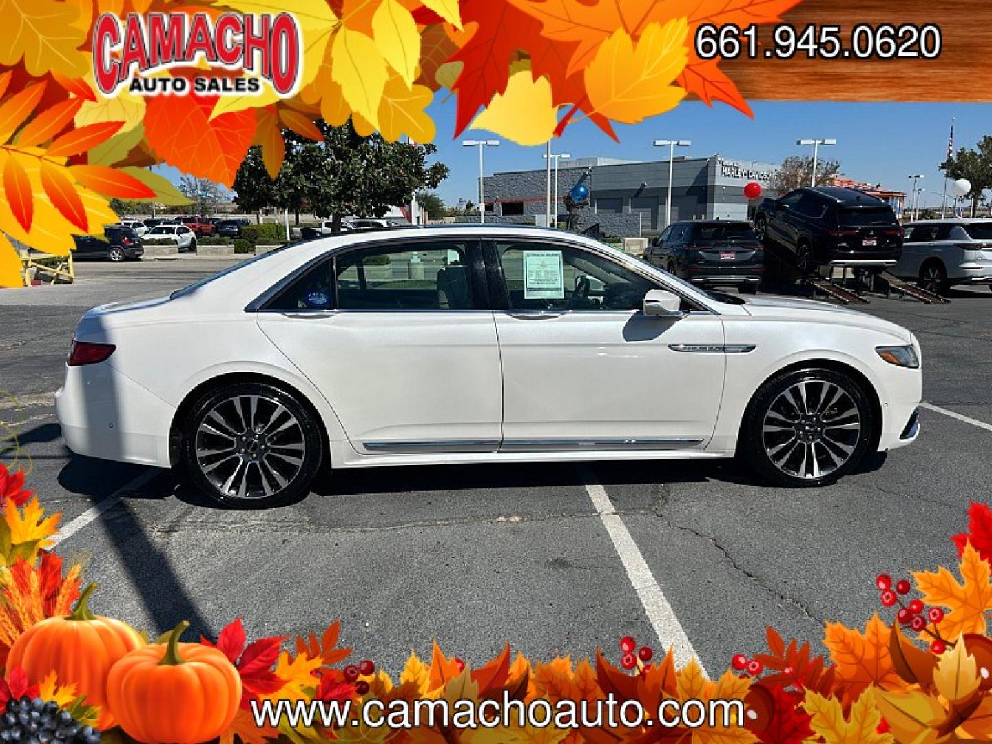 2018 WHITE /tan Lincoln Continental (1LN6L9NC5J5) with an V6 Twin Turbo 3.0 Liter engine, Auto 6-Spd SelectShift transmission, located at 412 Auto Vista Drive, Palmdale, CA, 93551, (661) 945-0620, 34.592636, -118.136681 - Luxury, power, and premium comfort come together in this 2018 Lincoln Continental Reserve AWD! Finished in elegant White Platinum Metallic Tri-Coat with a Jade Gray leather interior, this one-owner luxury sedan features a powerful 3.0L twin-turbocharged V6 engine paired with a 6-speed SelectShift au- Photo#3
