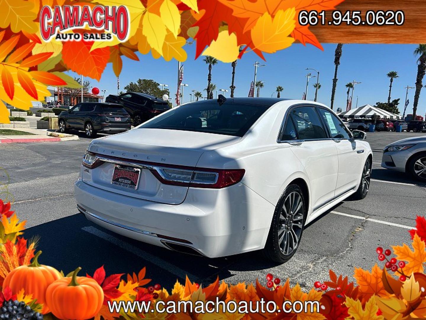 2018 WHITE /tan Lincoln Continental (1LN6L9NC5J5) with an V6 Twin Turbo 3.0 Liter engine, Auto 6-Spd SelectShift transmission, located at 412 Auto Vista Drive, Palmdale, CA, 93551, (661) 945-0620, 34.592636, -118.136681 - Luxury, power, and premium comfort come together in this 2018 Lincoln Continental Reserve AWD! Finished in elegant White Platinum Metallic Tri-Coat with a Jade Gray leather interior, this one-owner luxury sedan features a powerful 3.0L twin-turbocharged V6 engine paired with a 6-speed SelectShift au- Photo#4