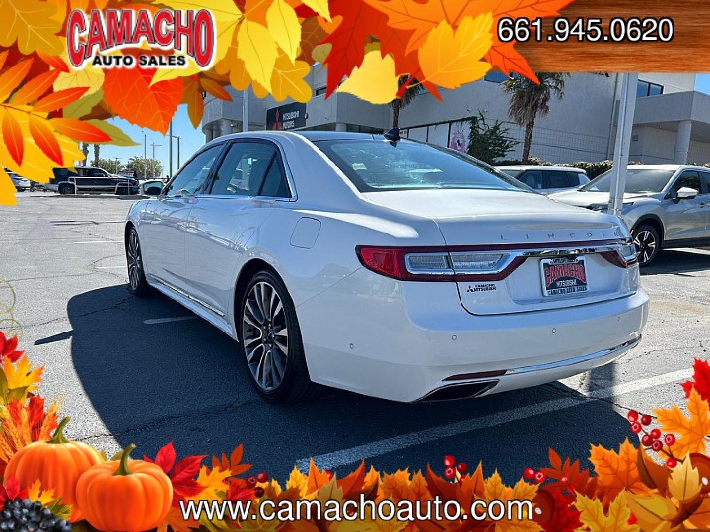 2018 WHITE /tan Lincoln Continental (1LN6L9NC5J5) with an V6 Twin Turbo 3.0 Liter engine, Auto 6-Spd SelectShift transmission, located at 412 Auto Vista Drive, Palmdale, CA, 93551, (661) 945-0620, 34.592636, -118.136681 - Luxury, power, and premium comfort come together in this 2018 Lincoln Continental Reserve AWD! Finished in elegant White Platinum Metallic Tri-Coat with a Jade Gray leather interior, this one-owner luxury sedan features a powerful 3.0L twin-turbocharged V6 engine paired with a 6-speed SelectShift au- Photo#6