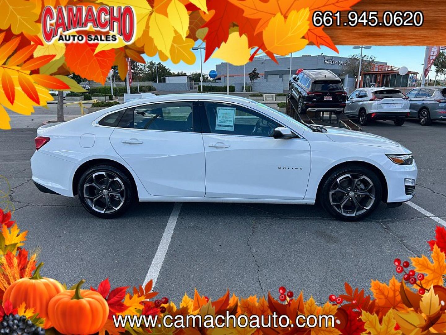 2023 WHITE Chevrolet Malibu (1G1ZD5STXPF) with an 4-Cyl Turbo 1.5 Liter engine, Automatic CVT transmission, located at 412 Auto Vista Drive, Palmdale, CA, 93551, (661) 945-0620, 34.592636, -118.136681- Photo#5