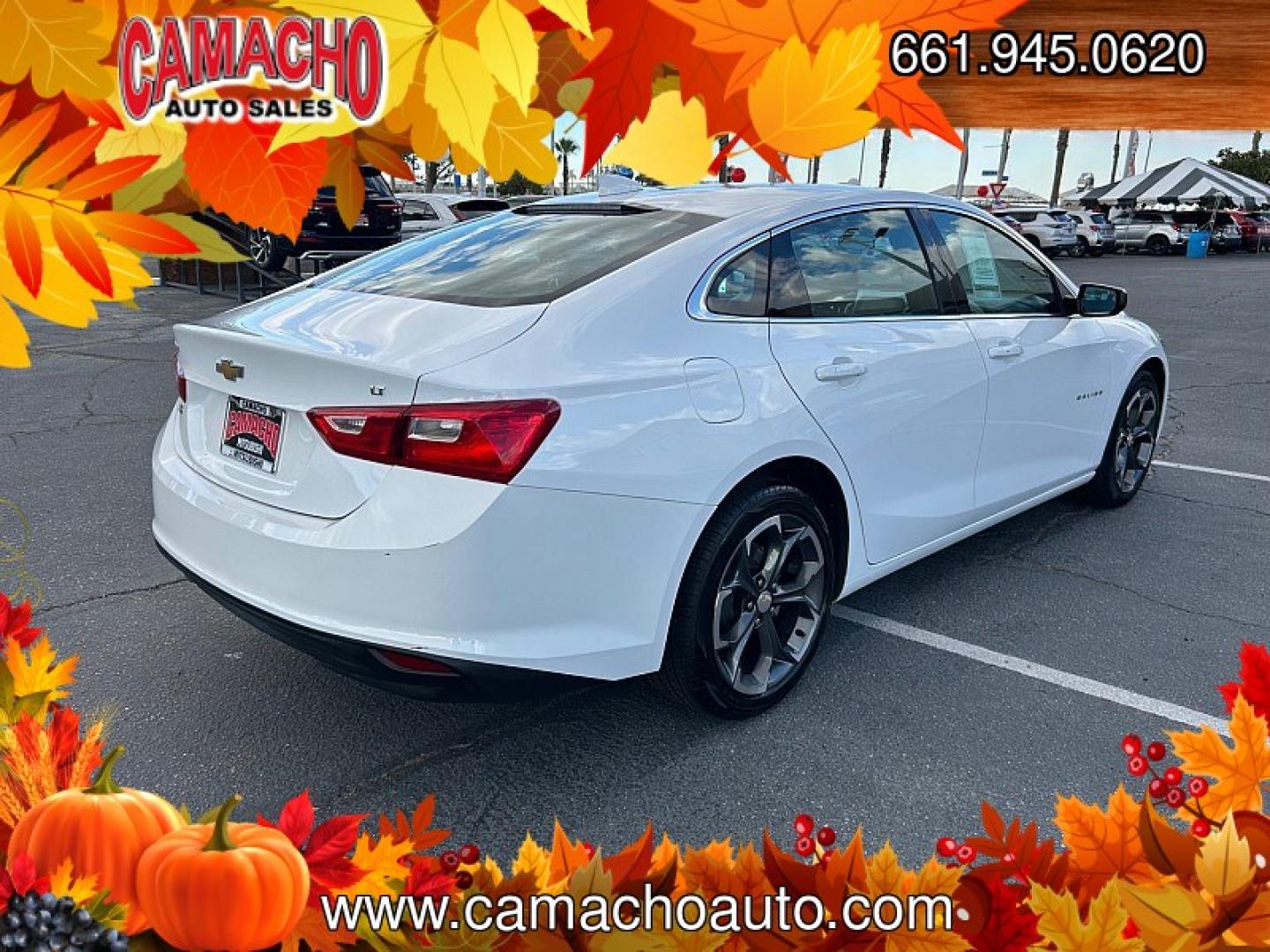 2023 WHITE Chevrolet Malibu (1G1ZD5STXPF) with an 4-Cyl Turbo 1.5 Liter engine, Automatic CVT transmission, located at 412 Auto Vista Drive, Palmdale, CA, 93551, (661) 945-0620, 34.592636, -118.136681- Photo#6