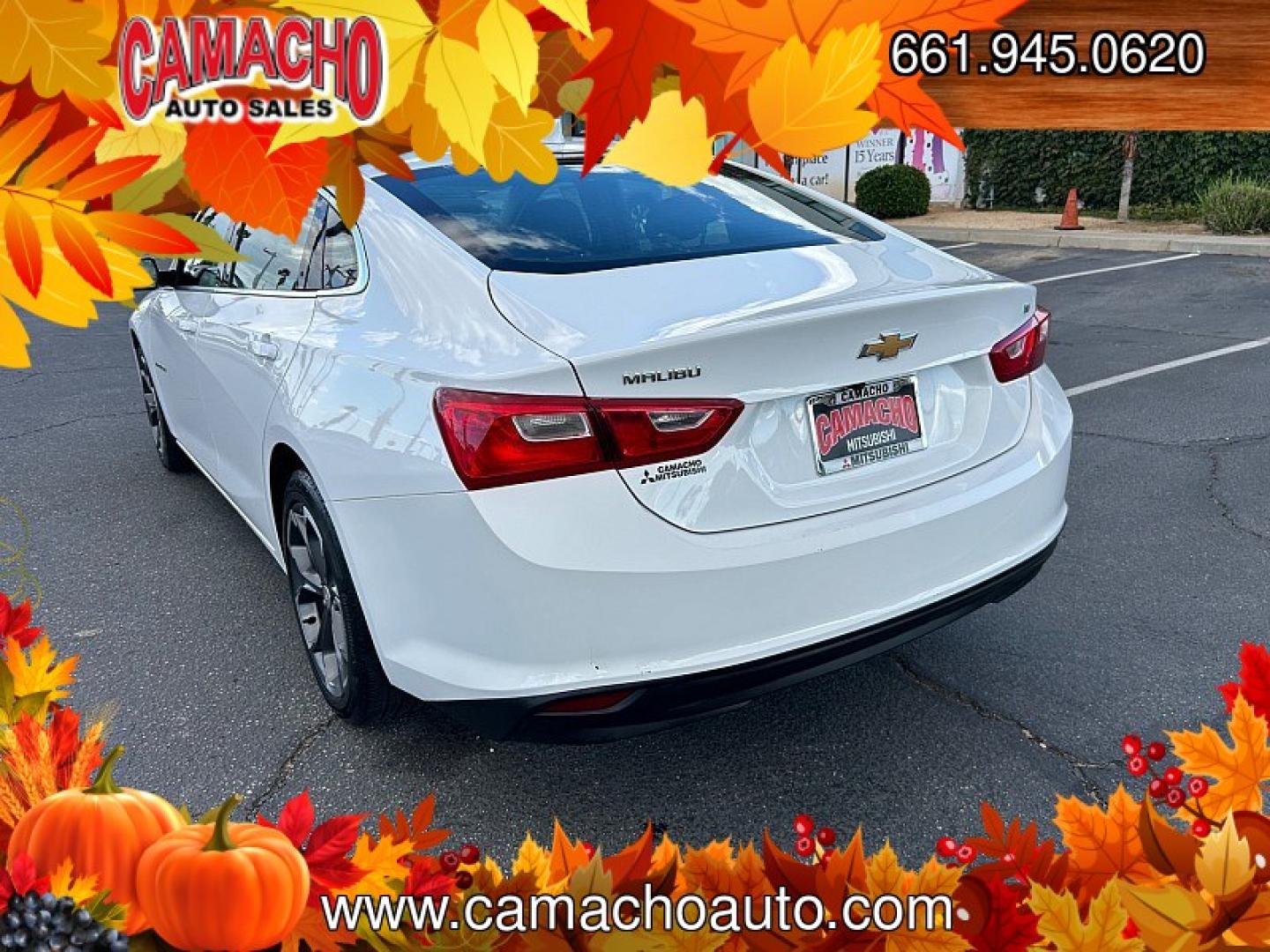 2023 WHITE Chevrolet Malibu (1G1ZD5STXPF) with an 4-Cyl Turbo 1.5 Liter engine, Automatic CVT transmission, located at 412 Auto Vista Drive, Palmdale, CA, 93551, (661) 945-0620, 34.592636, -118.136681- Photo#8