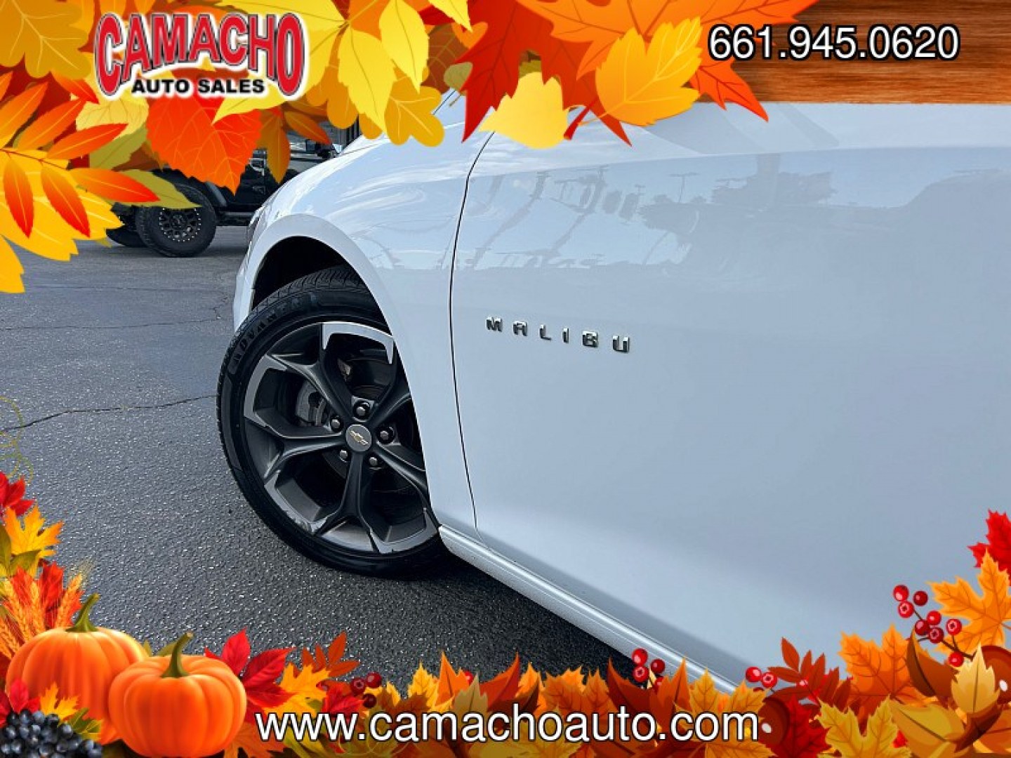 2023 WHITE Chevrolet Malibu (1G1ZD5STXPF) with an 4-Cyl Turbo 1.5 Liter engine, Automatic CVT transmission, located at 412 Auto Vista Drive, Palmdale, CA, 93551, (661) 945-0620, 34.592636, -118.136681- Photo#15