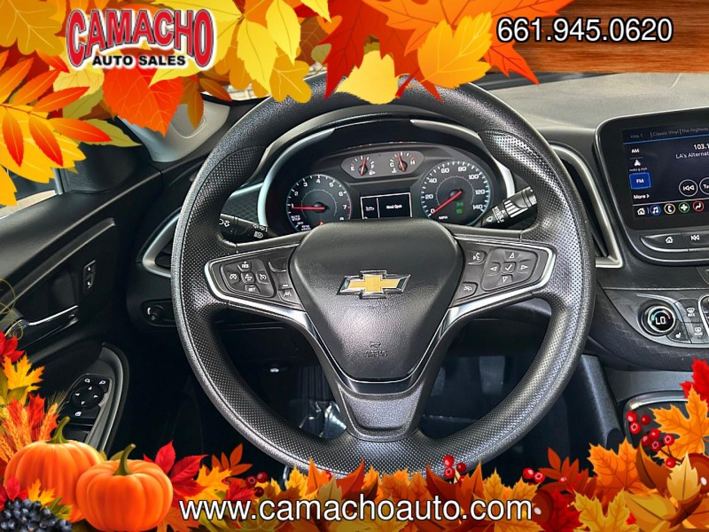 2023 WHITE Chevrolet Malibu (1G1ZD5STXPF) with an 4-Cyl Turbo 1.5 Liter engine, Automatic CVT transmission, located at 412 Auto Vista Drive, Palmdale, CA, 93551, (661) 945-0620, 34.592636, -118.136681- Photo#22