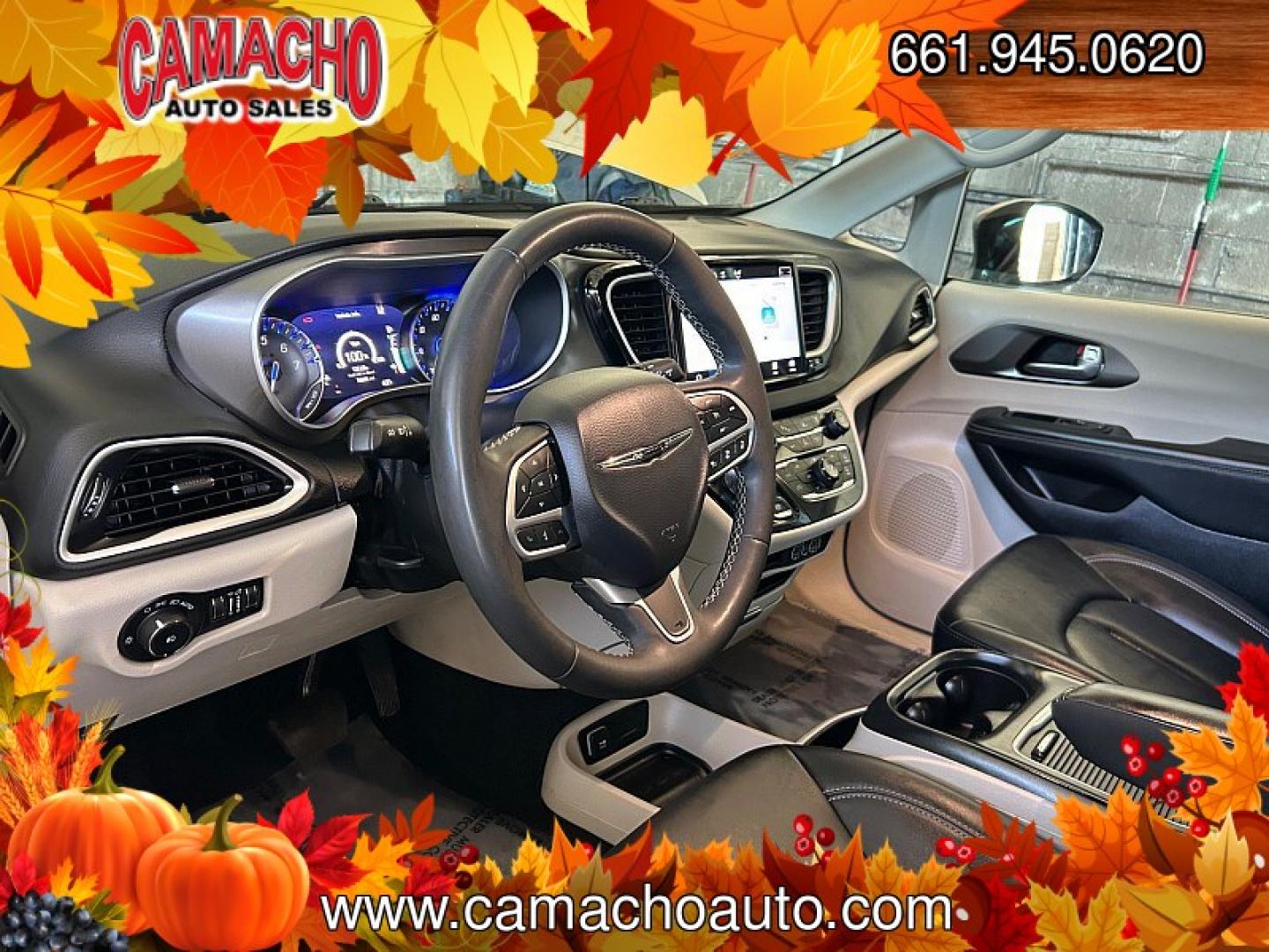 2024 Silver Chrysler Pacifica (2C4RC1BG9RR) with an V6 3.6 Liter engine, Automatic 9-Spd transmission, located at 412 Auto Vista Drive, Palmdale, CA, 93551, (661) 945-0620, 34.592636, -118.136681- Photo#16