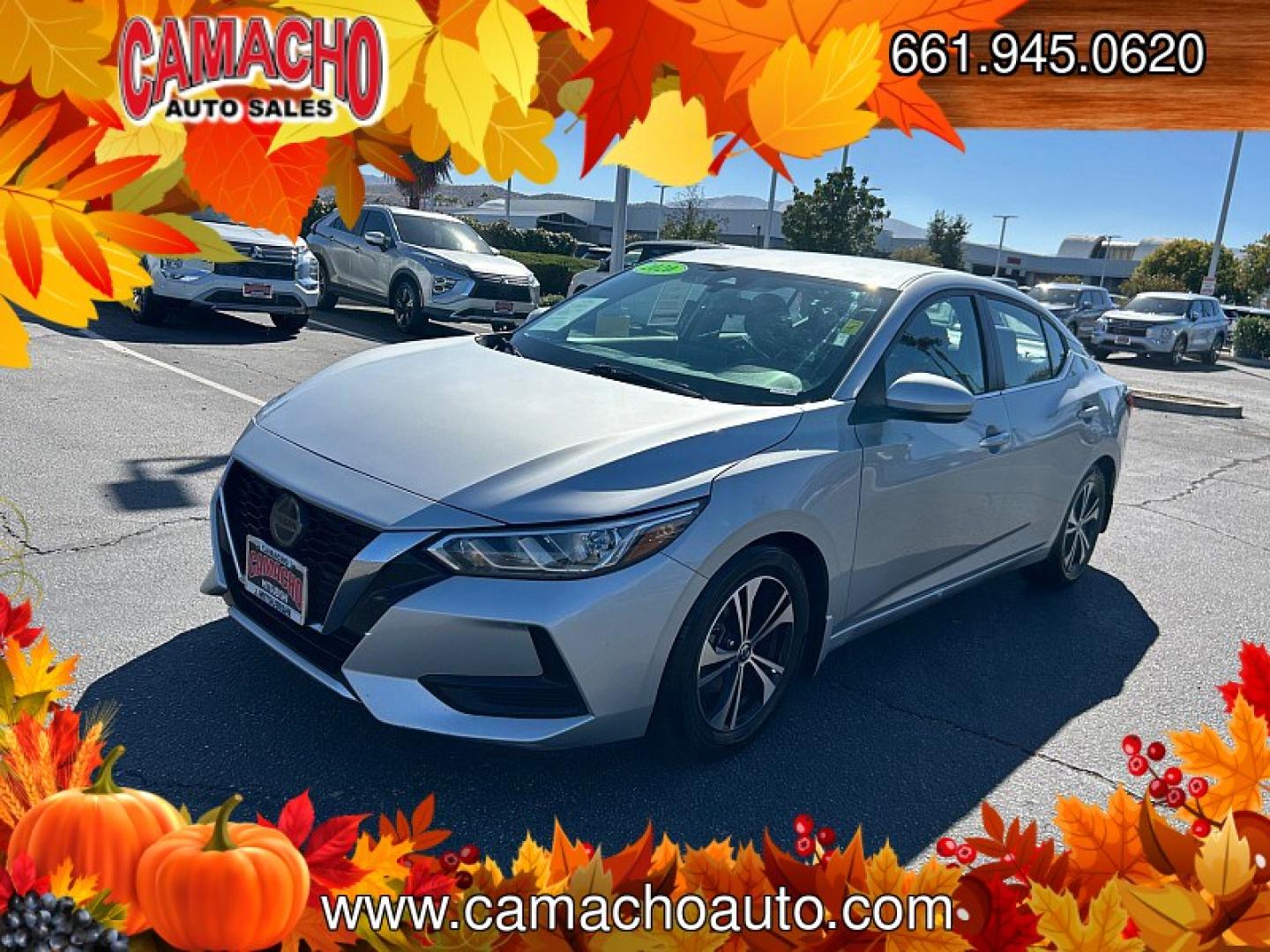 2020 GRAY Nissan Sentra (3N1AB8CV7LY) with an 4-Cyl 2.0 Liter engine, Automatic CVT w/Xtronic transmission, located at 412 Auto Vista Drive, Palmdale, CA, 93551, (661) 945-0620, 34.592636, -118.136681- Photo#2