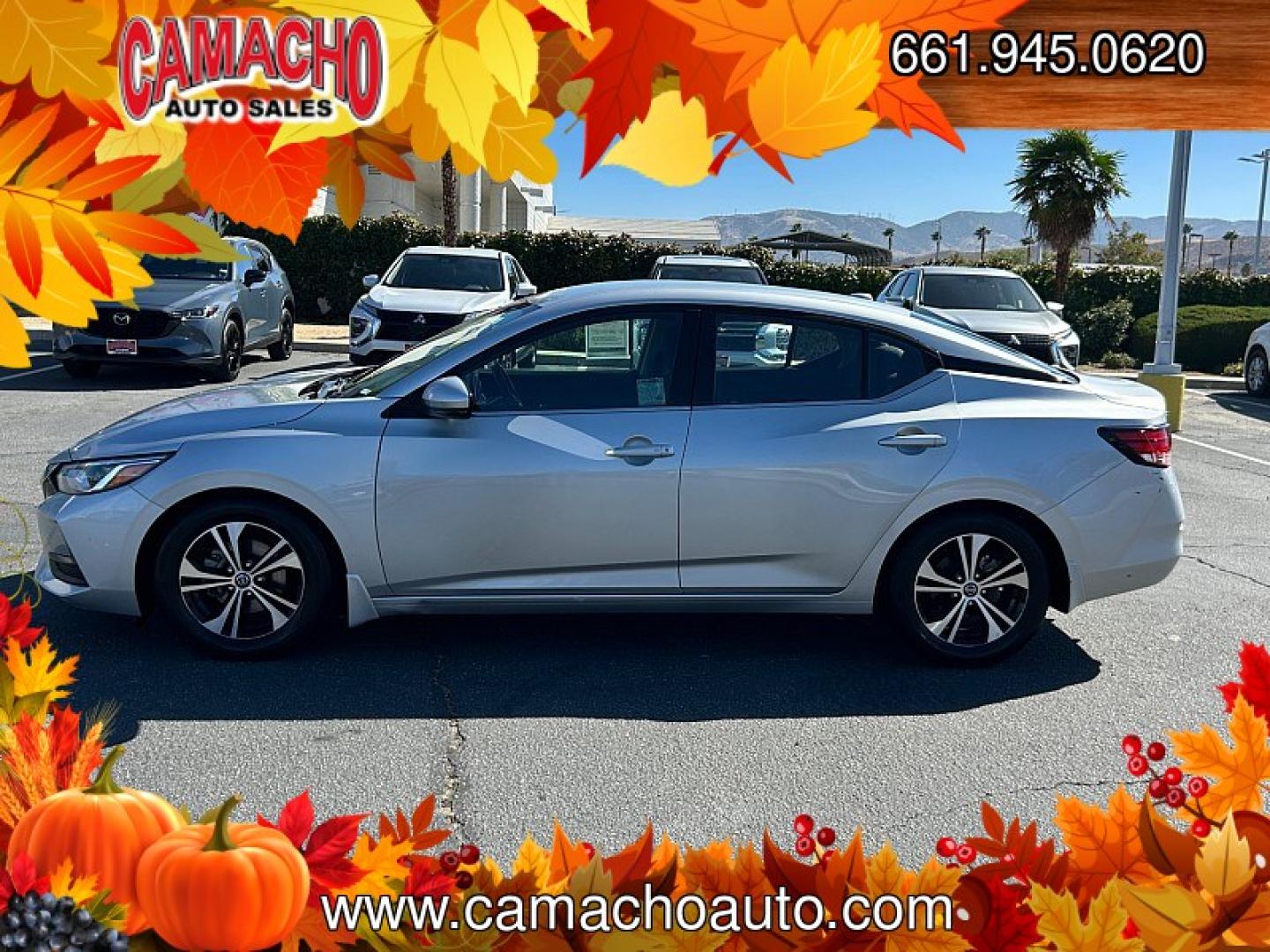 2020 GRAY Nissan Sentra (3N1AB8CV7LY) with an 4-Cyl 2.0 Liter engine, Automatic CVT w/Xtronic transmission, located at 412 Auto Vista Drive, Palmdale, CA, 93551, (661) 945-0620, 34.592636, -118.136681- Photo#3