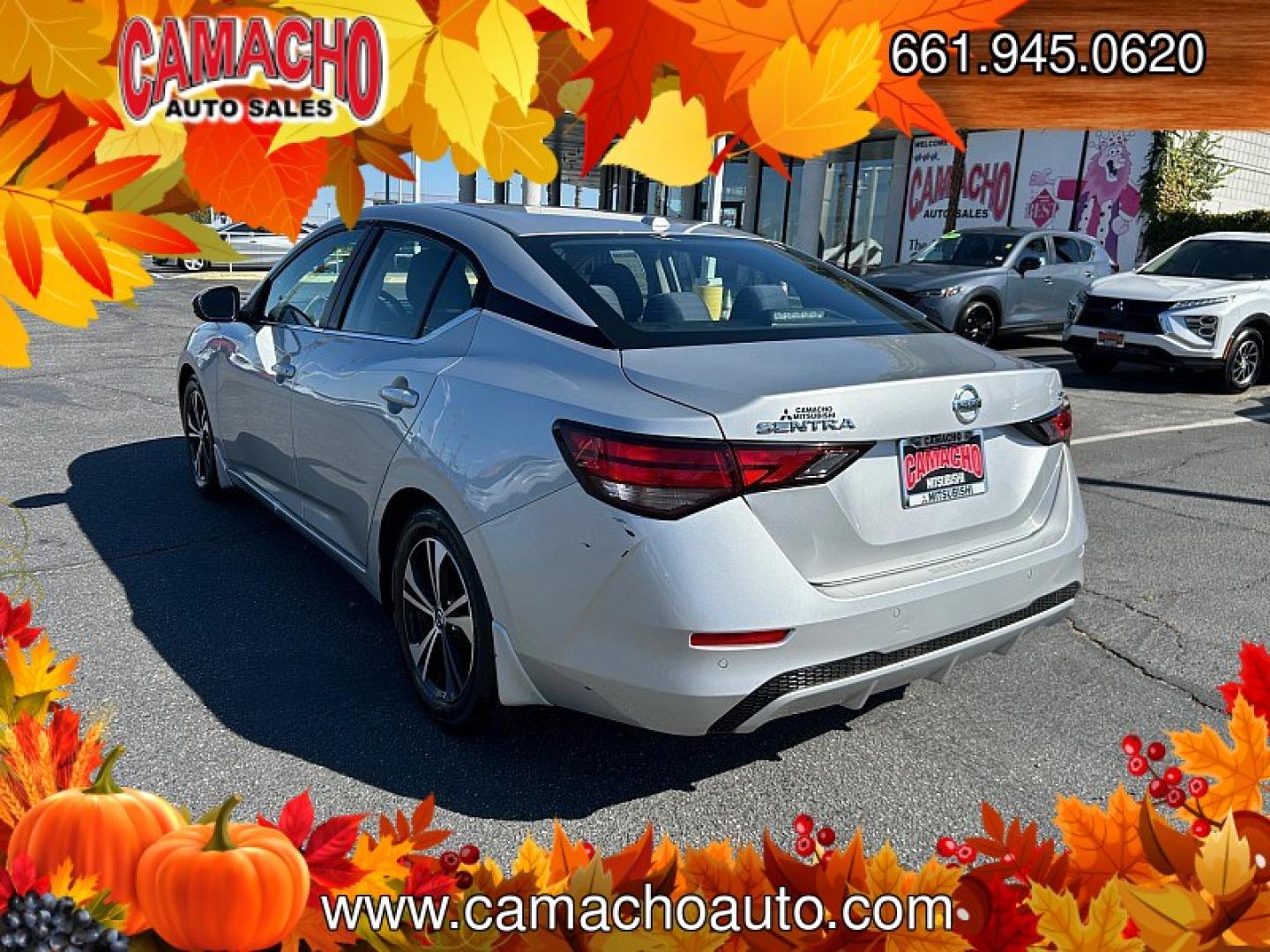2020 GRAY Nissan Sentra (3N1AB8CV7LY) with an 4-Cyl 2.0 Liter engine, Automatic CVT w/Xtronic transmission, located at 412 Auto Vista Drive, Palmdale, CA, 93551, (661) 945-0620, 34.592636, -118.136681- Photo#7