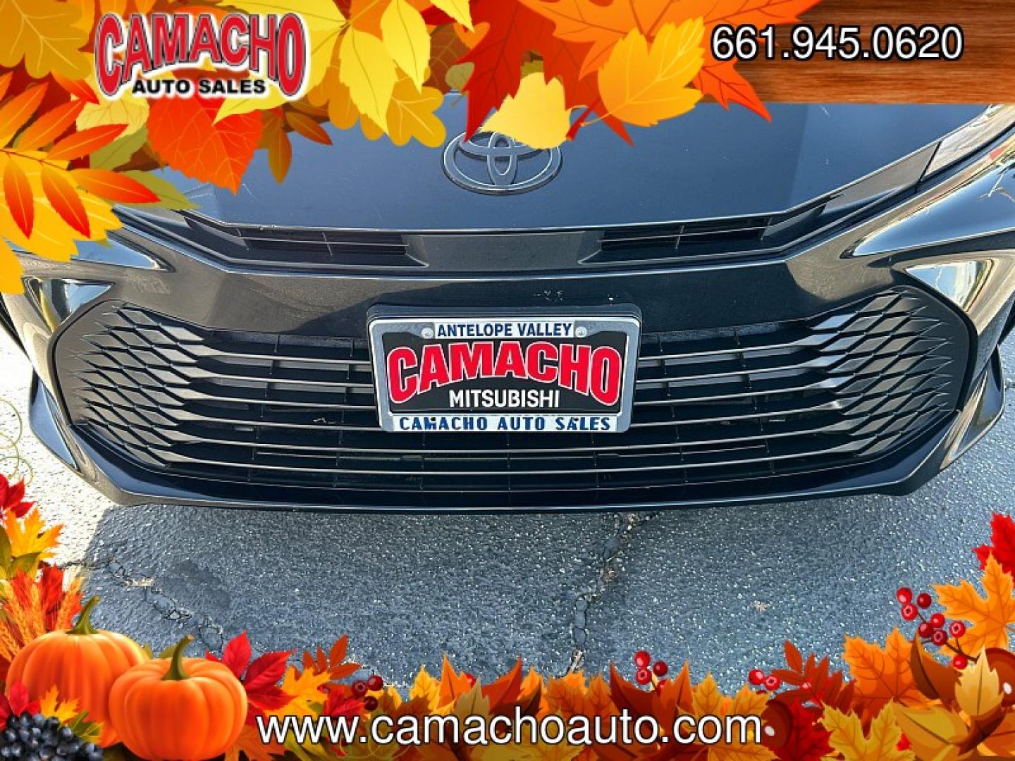 2025 Black Toyota Camry (4T1DAACK0SU) with an 4-Cyl Hybrid 2.5 Liter engine, Automatic CVT transmission, located at 412 Auto Vista Drive, Palmdale, CA, 93551, (661) 945-0620, 34.592636, -118.136681- Photo#4