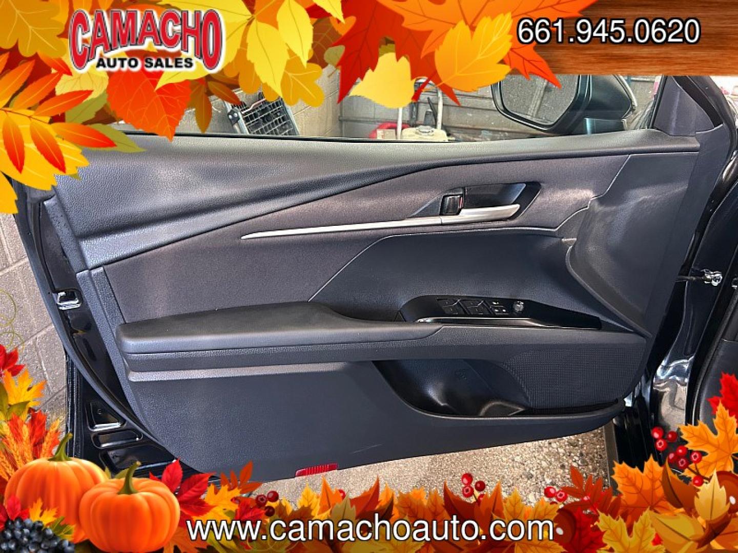 2025 Black Toyota Camry (4T1DAACK0SU) with an 4-Cyl Hybrid 2.5 Liter engine, Automatic CVT transmission, located at 412 Auto Vista Drive, Palmdale, CA, 93551, (661) 945-0620, 34.592636, -118.136681- Photo#15