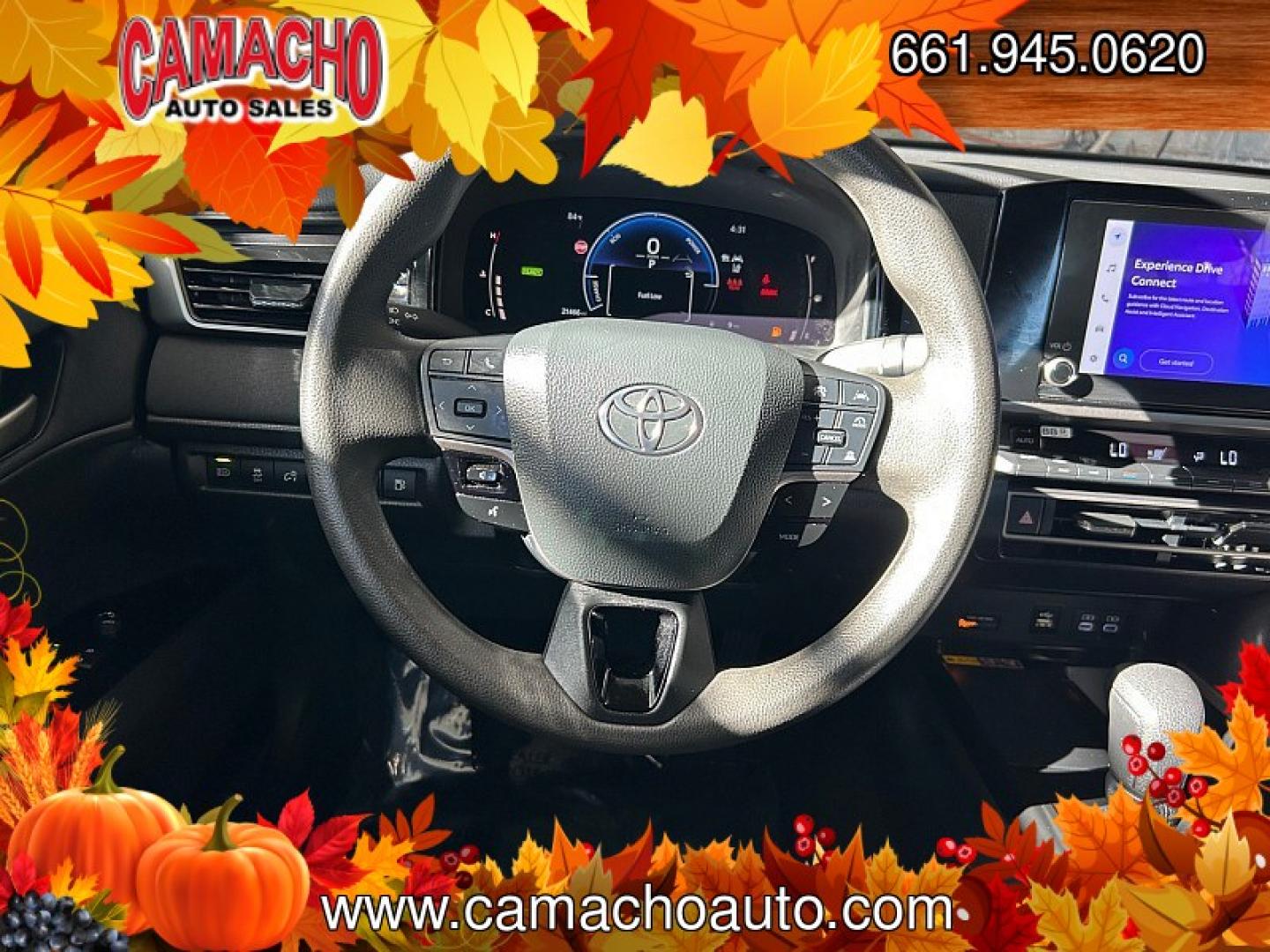2025 Black Toyota Camry (4T1DAACK0SU) with an 4-Cyl Hybrid 2.5 Liter engine, Automatic CVT transmission, located at 412 Auto Vista Drive, Palmdale, CA, 93551, (661) 945-0620, 34.592636, -118.136681- Photo#22