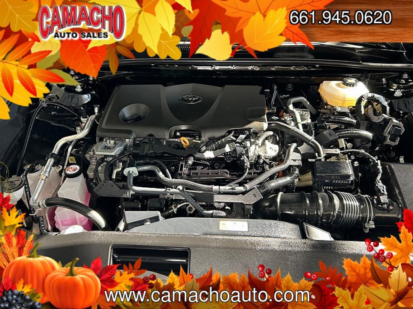 2025 Black Toyota Camry (4T1DAACK0SU) with an 4-Cyl Hybrid 2.5 Liter engine, Automatic CVT transmission, located at 412 Auto Vista Drive, Palmdale, CA, 93551, (661) 945-0620, 34.592636, -118.136681- Photo#24