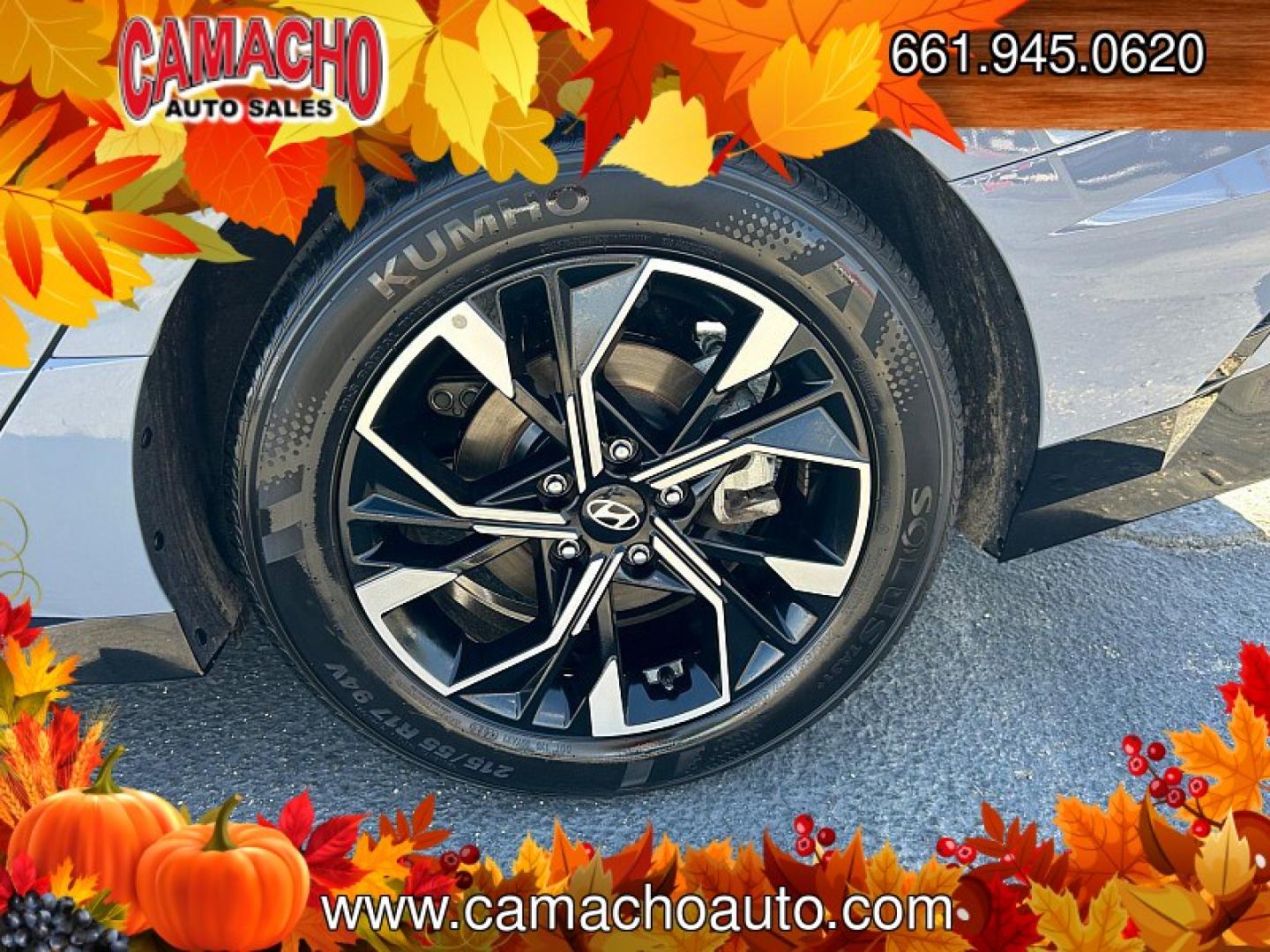 2025 Blue Hyundai Sonata (KMHL64JA8SA) with an 4-Cyl 2.5 Liter engine, Automatic 8-Spd transmission, located at 412 Auto Vista Drive, Palmdale, CA, 93551, (661) 945-0620, 34.592636, -118.136681- Photo#9