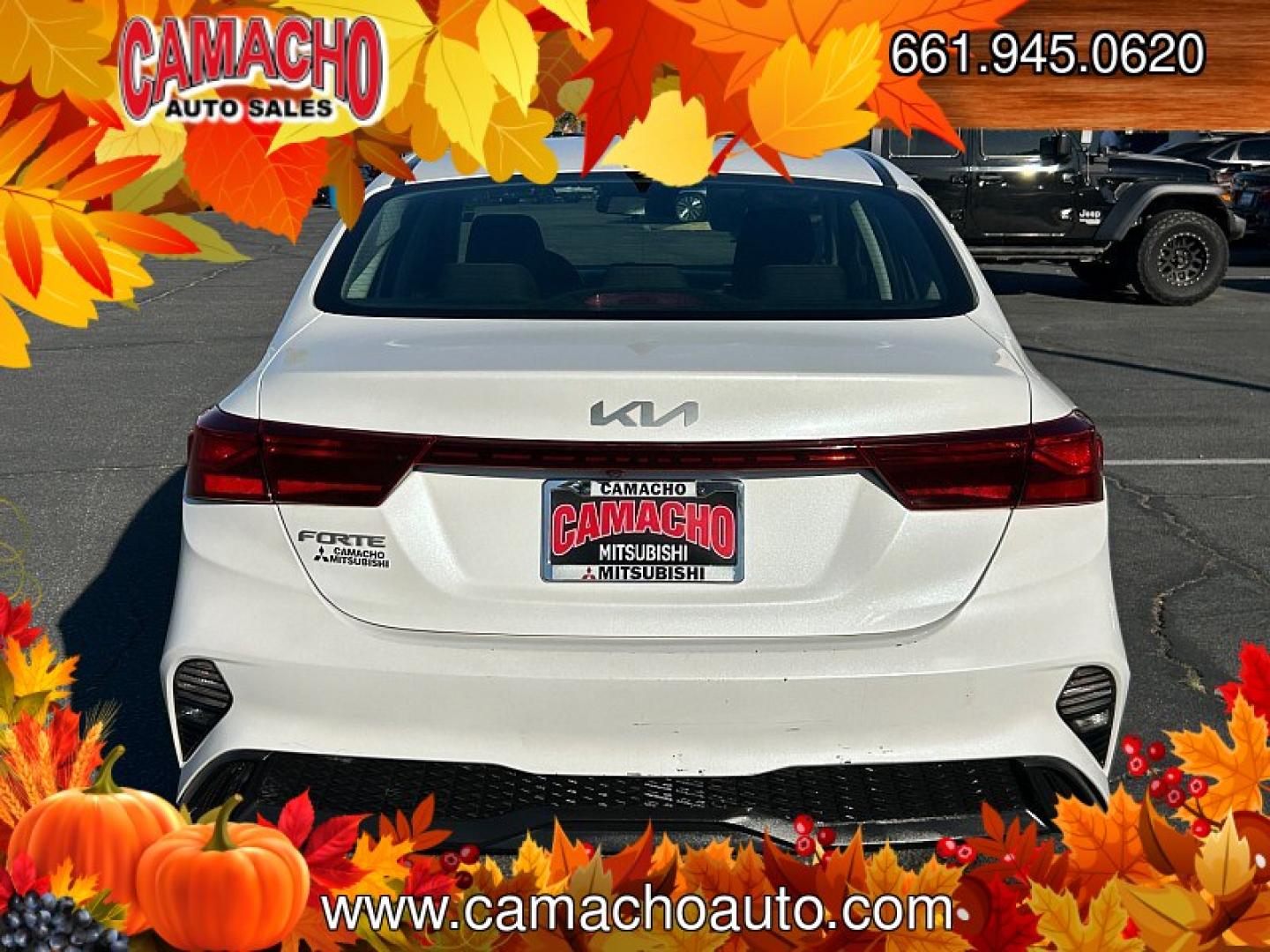 2022 WHITE Kia Forte (3KPF24AD8NE) with an 4-Cyl 2.0 Liter engine, Automatic IVT transmission, located at 412 Auto Vista Drive, Palmdale, CA, 93551, (661) 945-0620, 34.592636, -118.136681- Photo#7