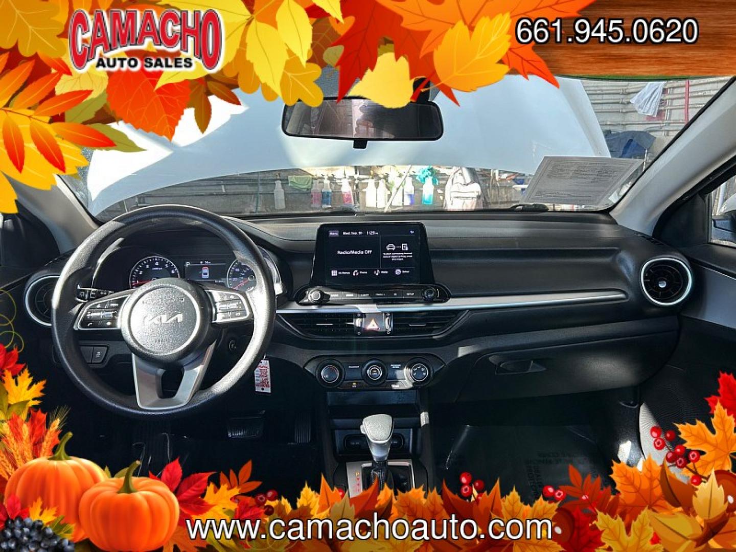 2022 WHITE Kia Forte (3KPF24AD8NE) with an 4-Cyl 2.0 Liter engine, Automatic IVT transmission, located at 412 Auto Vista Drive, Palmdale, CA, 93551, (661) 945-0620, 34.592636, -118.136681- Photo#17