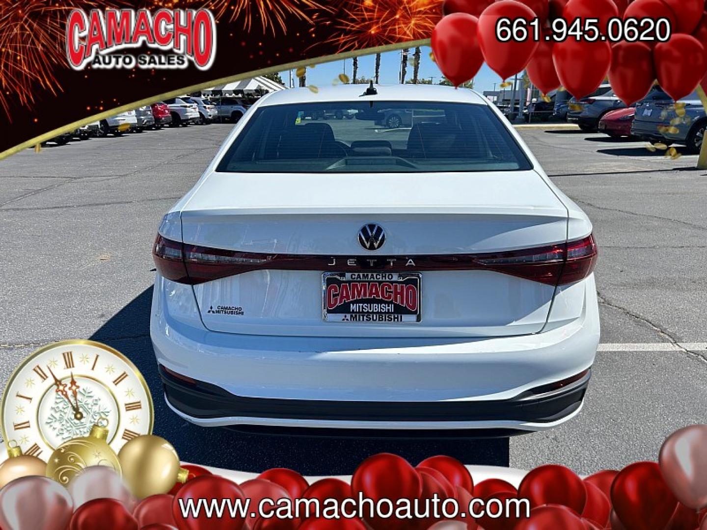 2025 WHITE Volkswagen Jetta (3VWBX7BU6SM) with an 4-Cyl Turbo 1.5 Liter engine, Automatic 8-Spd transmission, located at 412 Auto Vista Drive, Palmdale, CA, 93551, (661) 945-0620, 34.592636, -118.136681- Photo#5
