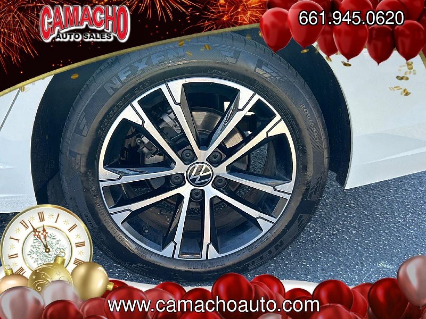 2025 WHITE Volkswagen Jetta (3VWBX7BU6SM) with an 4-Cyl Turbo 1.5 Liter engine, Automatic 8-Spd transmission, located at 412 Auto Vista Drive, Palmdale, CA, 93551, (661) 945-0620, 34.592636, -118.136681- Photo#9