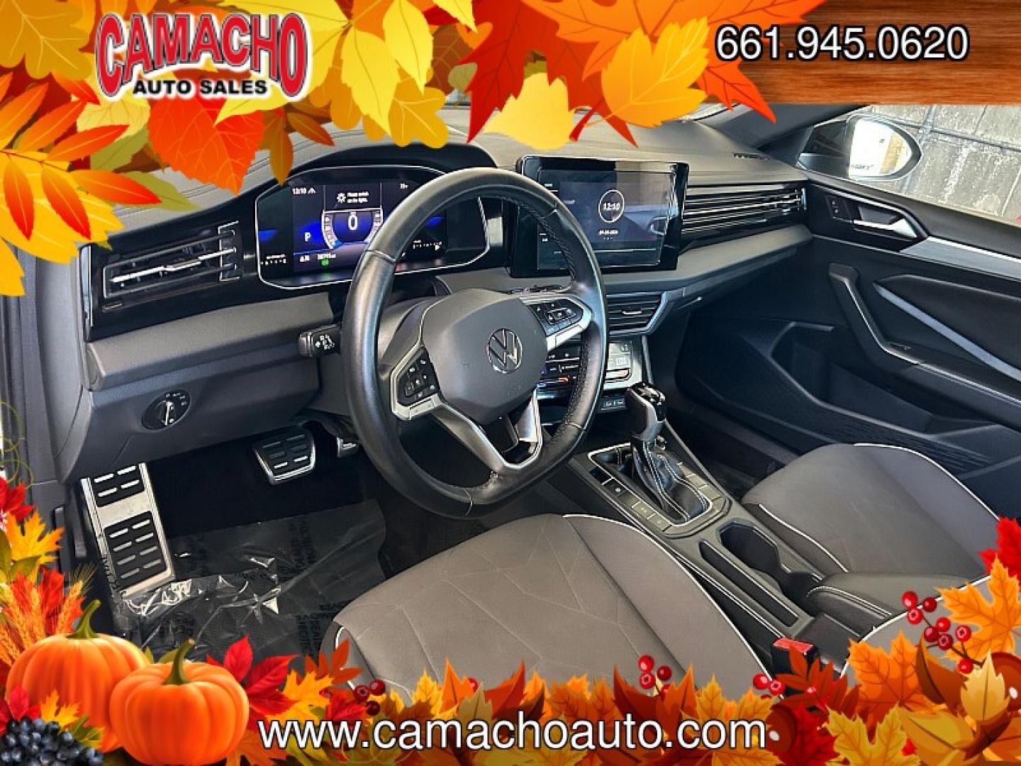 2025 WHITE Volkswagen Jetta (3VWBX7BU6SM) with an 4-Cyl Turbo 1.5 Liter engine, Automatic 8-Spd transmission, located at 412 Auto Vista Drive, Palmdale, CA, 93551, (661) 945-0620, 34.592636, -118.136681- Photo#17