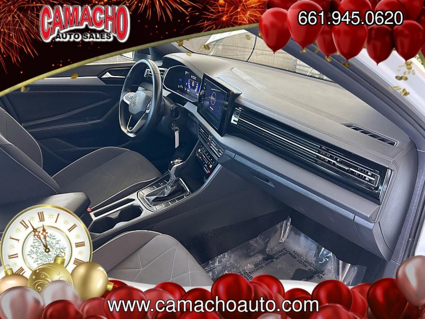 2025 WHITE Volkswagen Jetta (3VWBX7BU6SM) with an 4-Cyl Turbo 1.5 Liter engine, Automatic 8-Spd transmission, located at 412 Auto Vista Drive, Palmdale, CA, 93551, (661) 945-0620, 34.592636, -118.136681- Photo#19