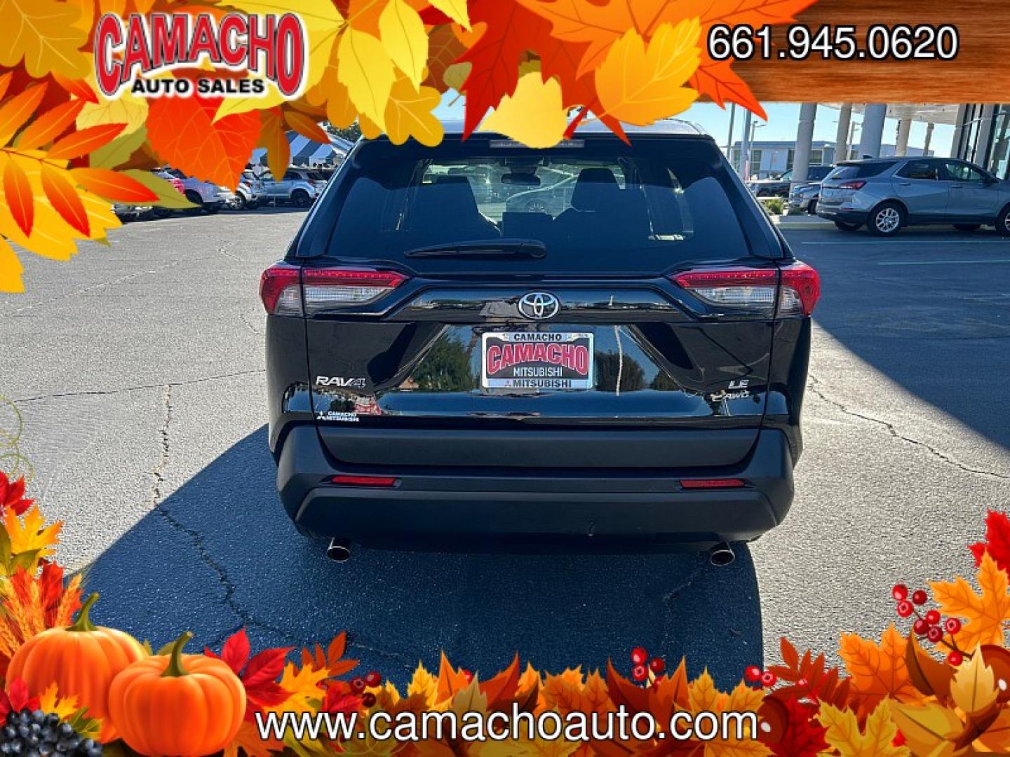 2025 BLACK Toyota RAV4 (2T3F1RFV1SC) with an 4-Cyl 2.5 Liter engine, Automatic 8-Spd w/Direct transmission, located at 412 Auto Vista Drive, Palmdale, CA, 93551, (661) 945-0620, 34.592636, -118.136681- Photo#5