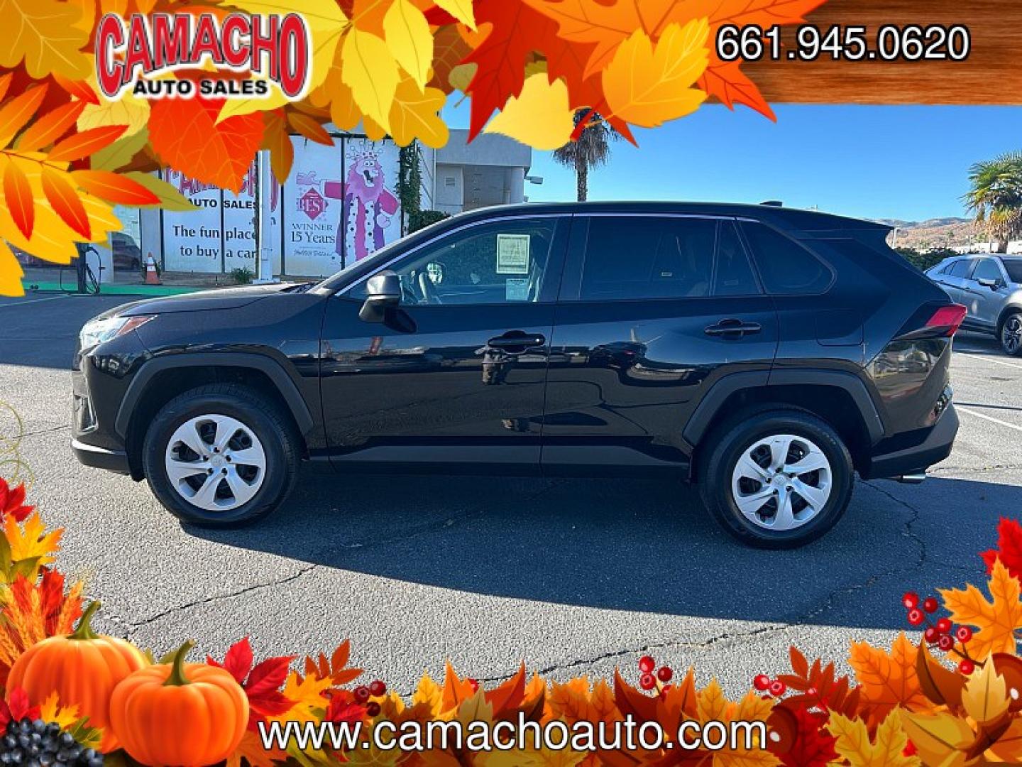 2025 BLACK Toyota RAV4 (2T3F1RFV1SC) with an 4-Cyl 2.5 Liter engine, Automatic 8-Spd w/Direct transmission, located at 412 Auto Vista Drive, Palmdale, CA, 93551, (661) 945-0620, 34.592636, -118.136681- Photo#7